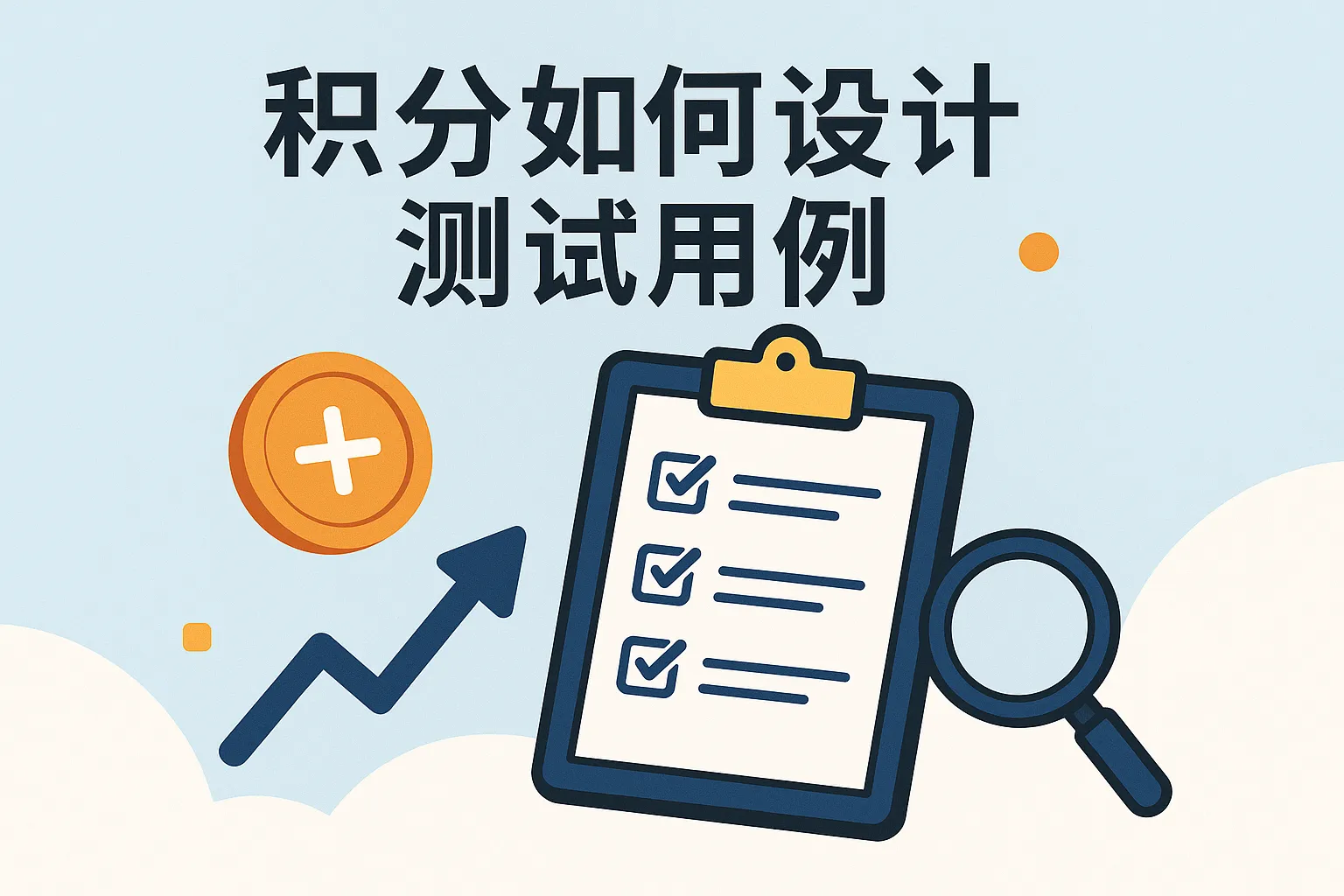 积分如何设计测试用例