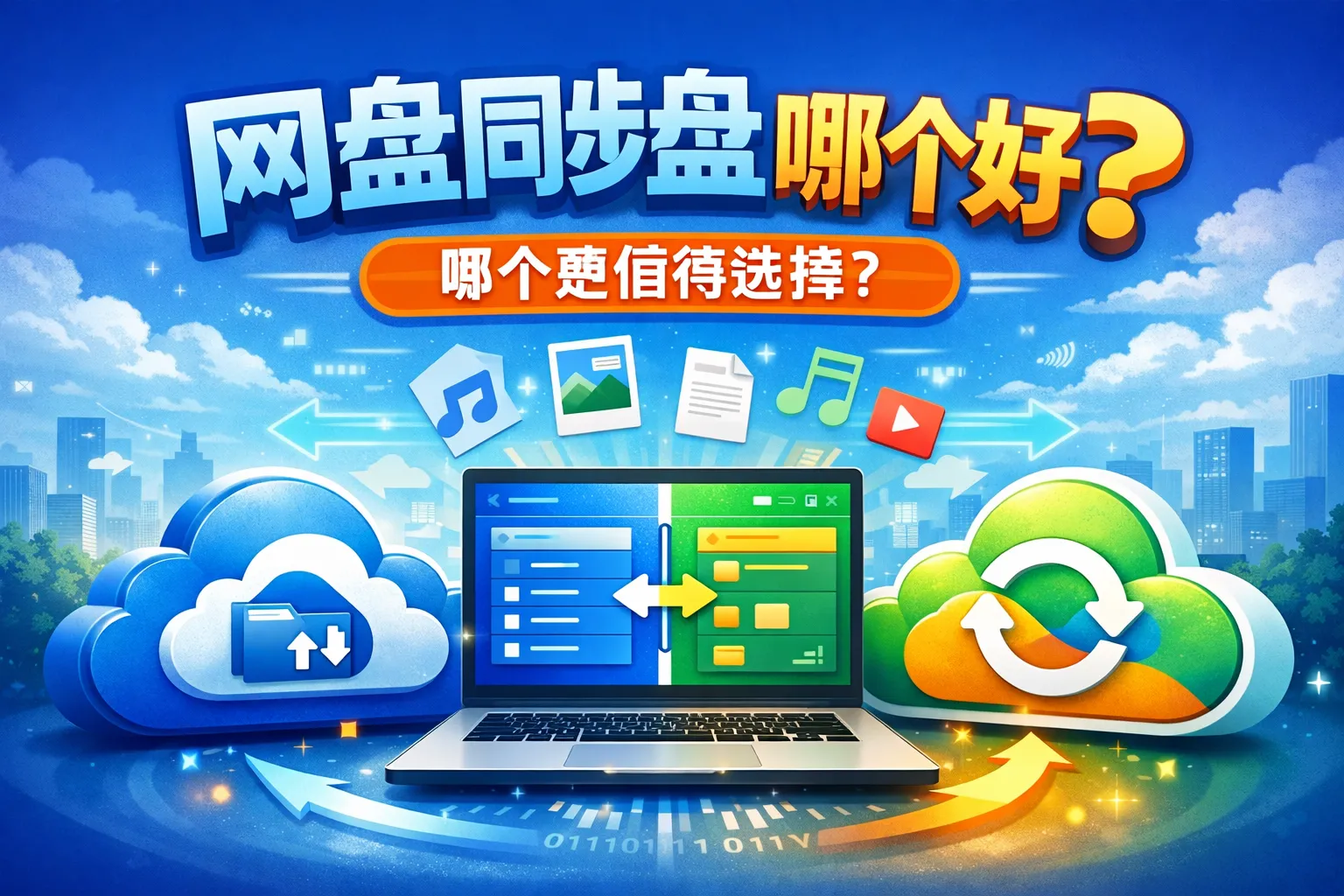 网盘同步盘哪个好