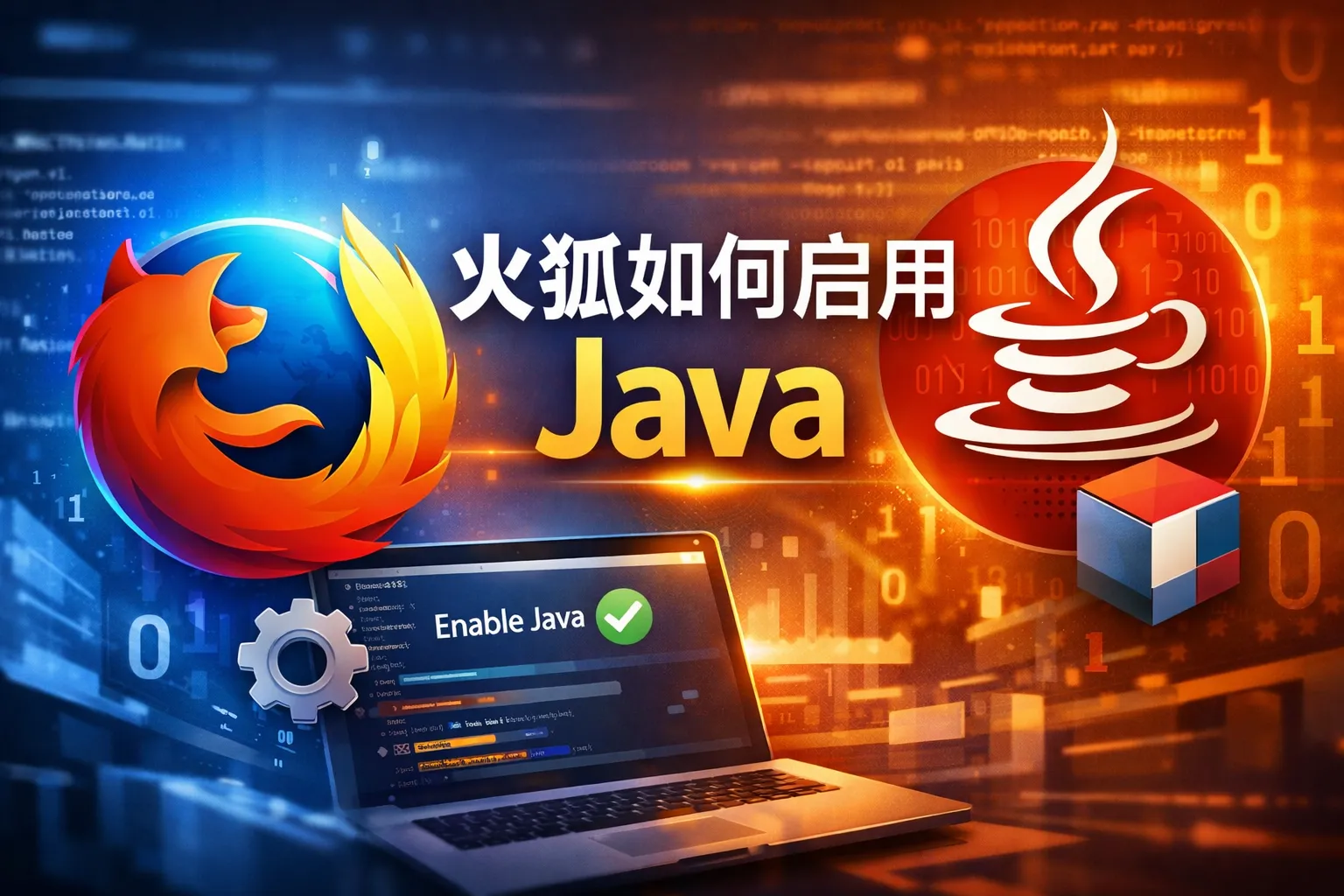 火狐如何启用java