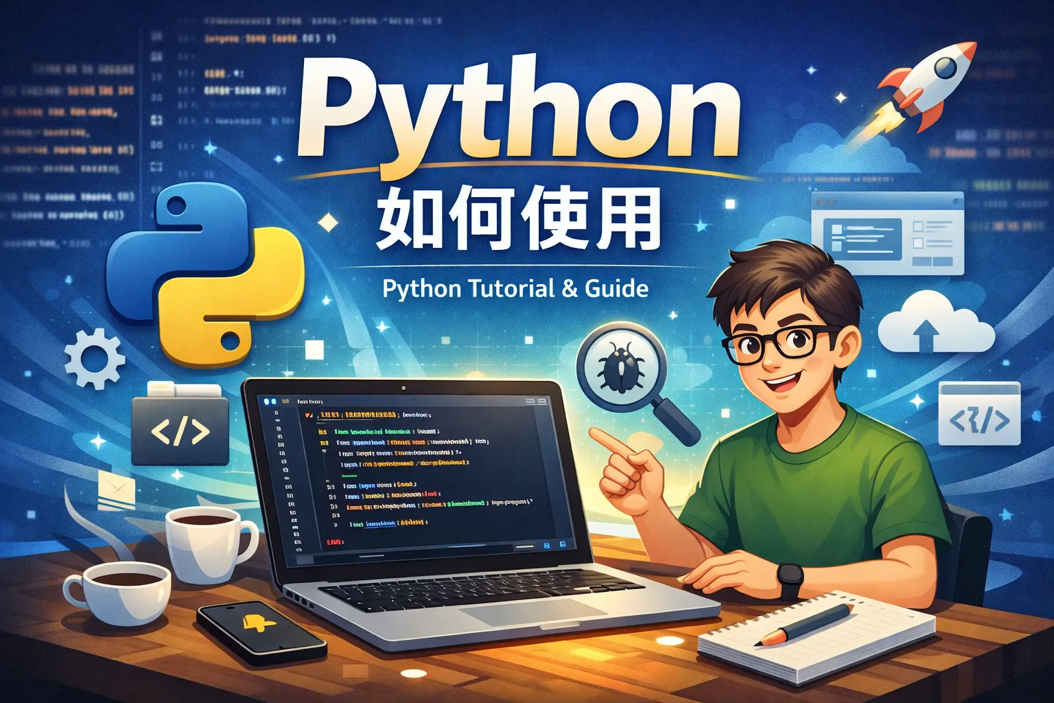 网站的python如何使用