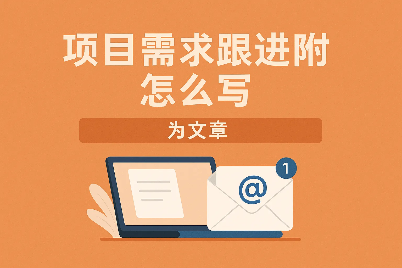 项目需求跟进邮件怎么写