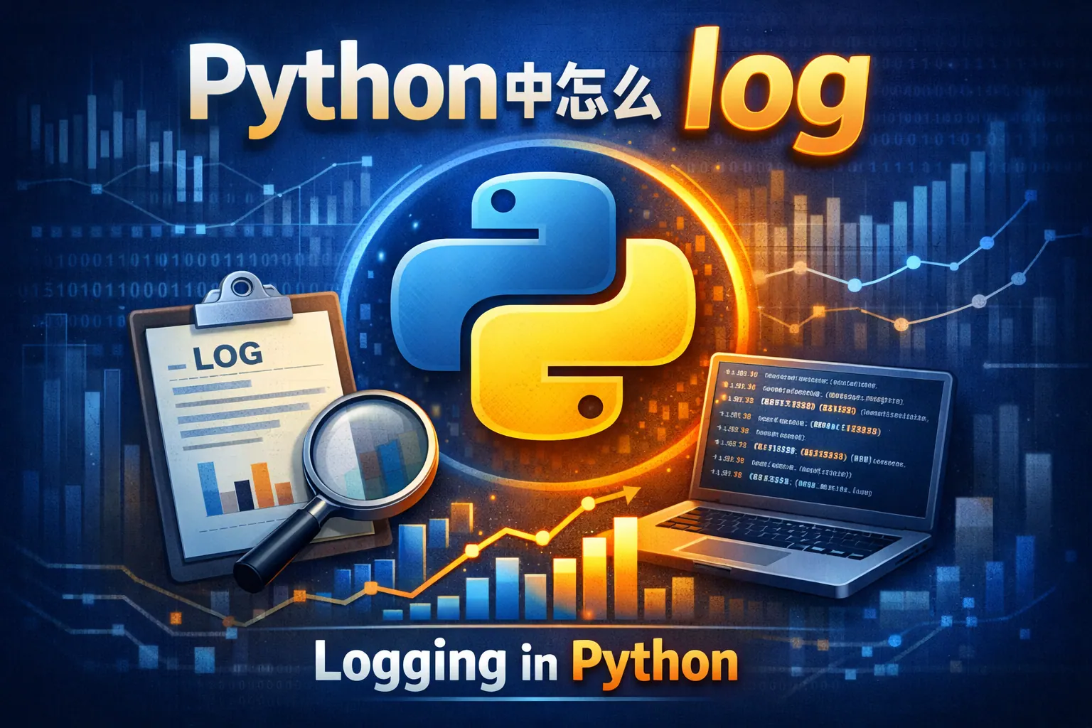 python中怎么用log