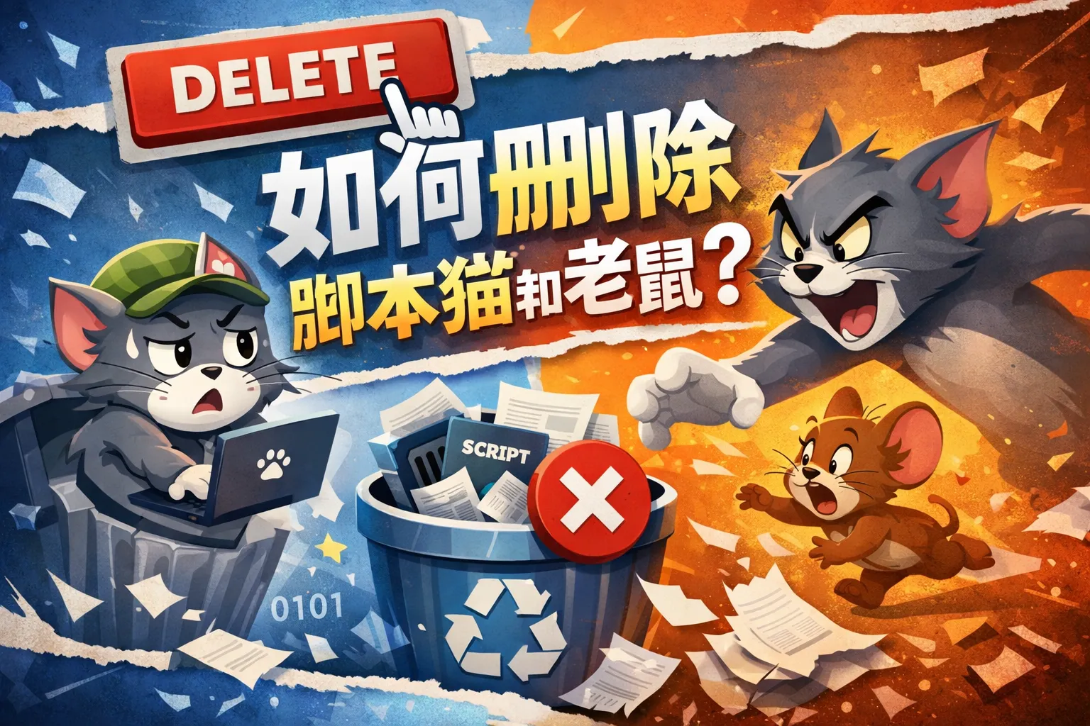 如何删除脚本猫和老鼠