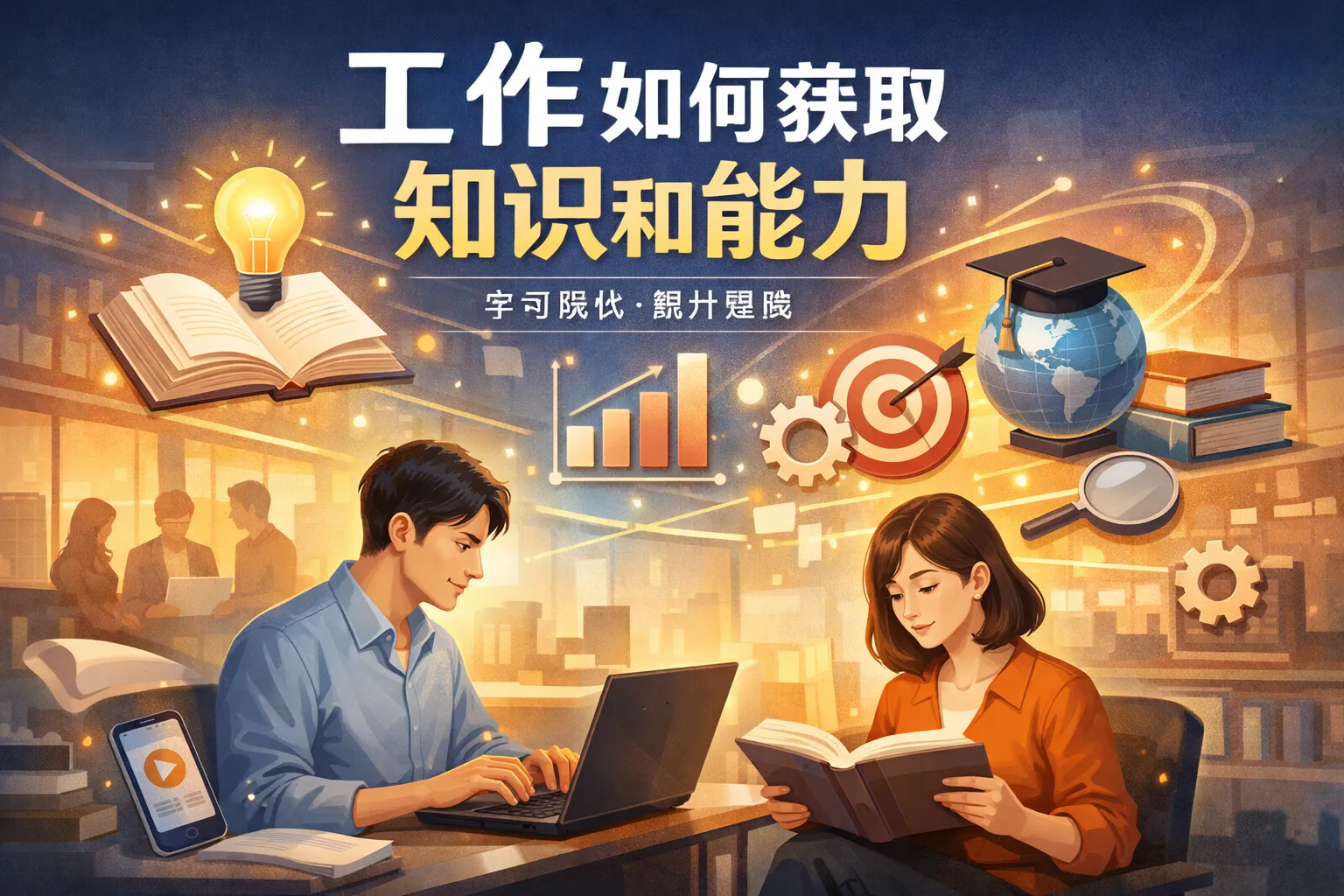 工作如何获取知识和能力