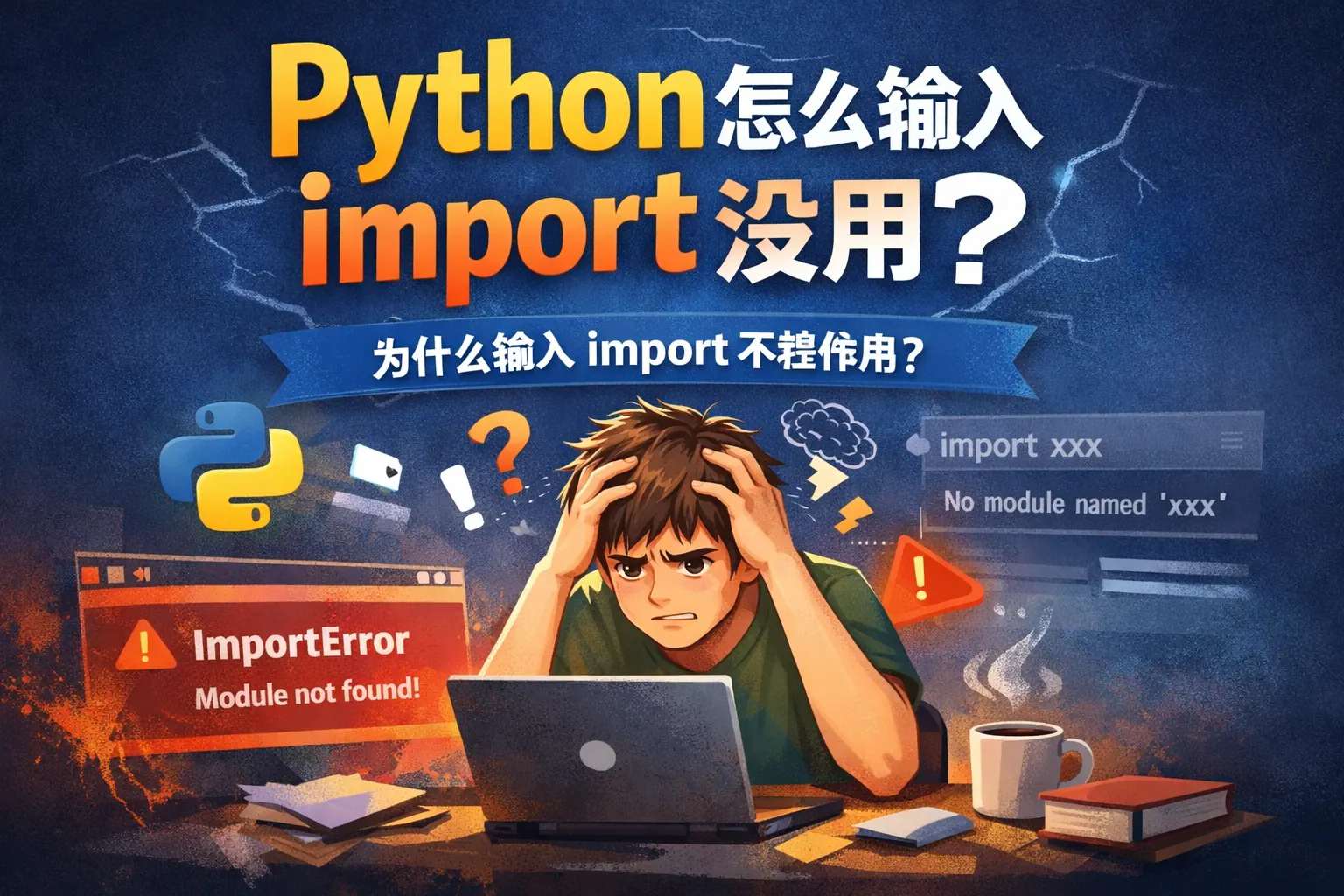 python怎么输入import没用