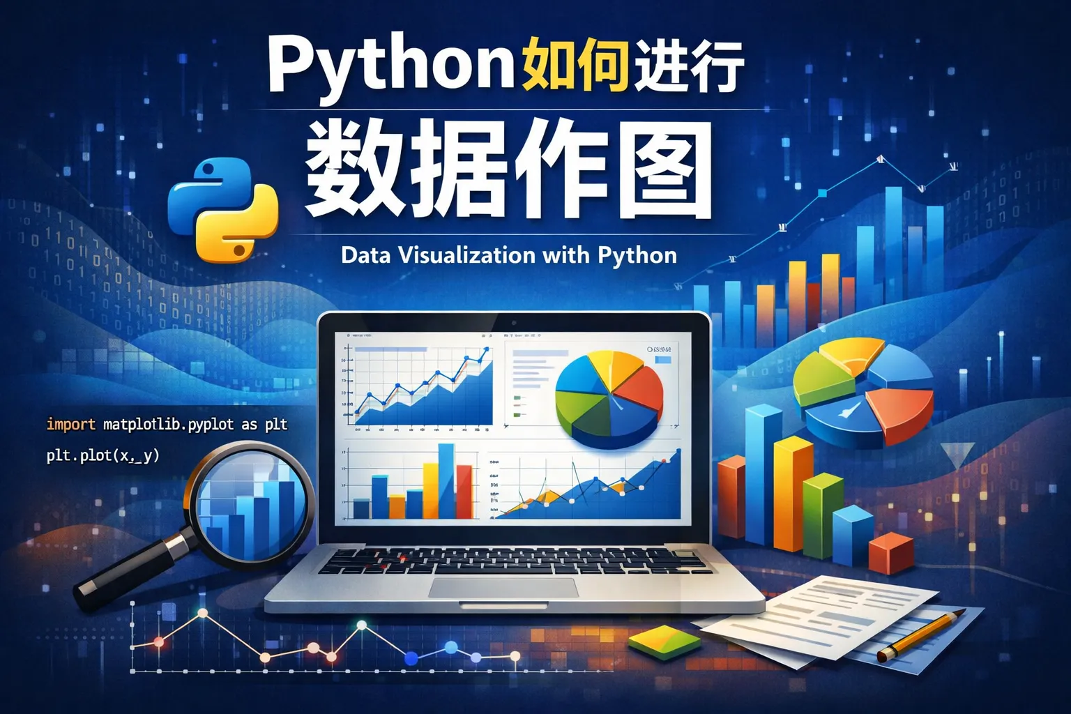 python如何进行数据作图