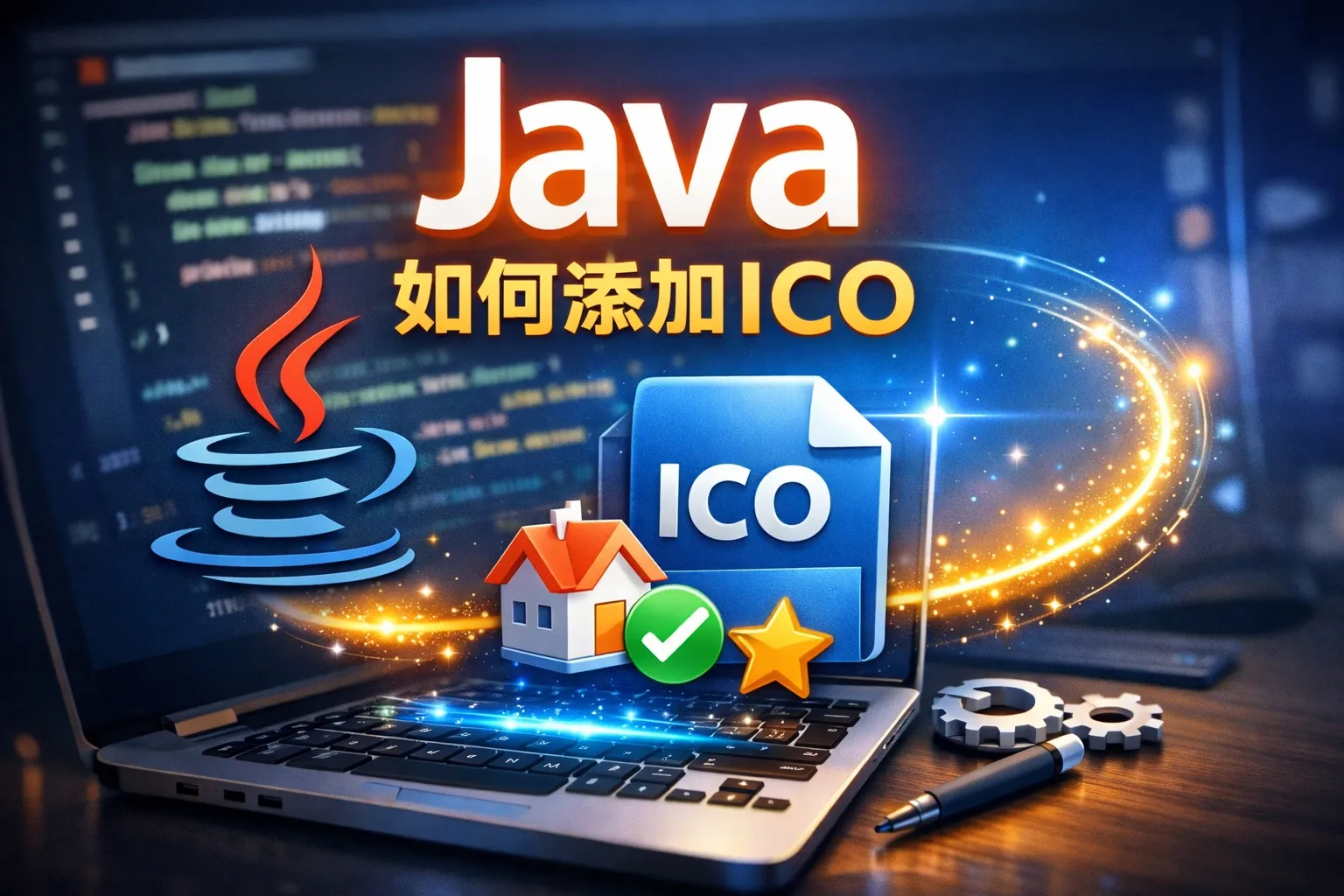 java如何添加ico
