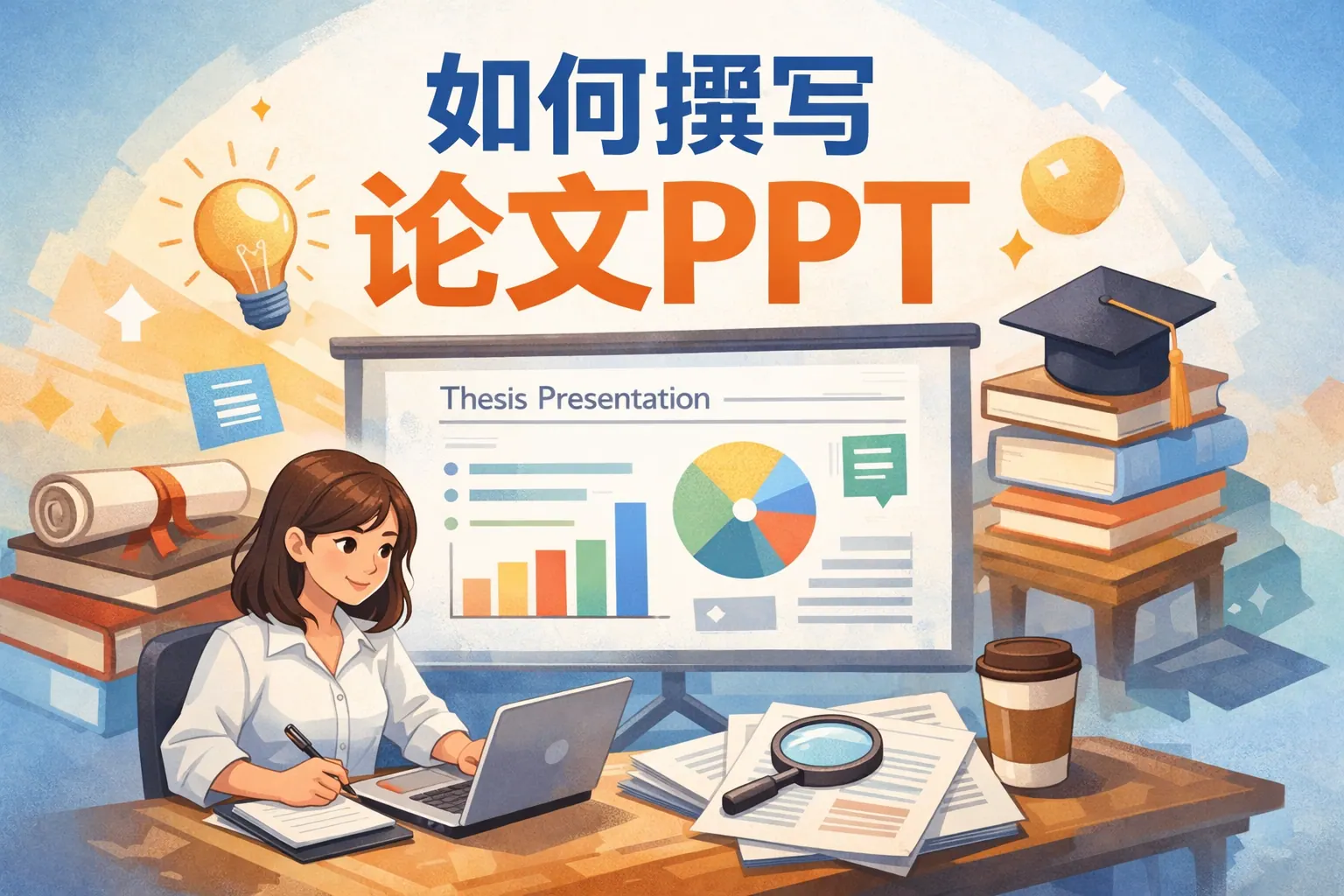 如何撰写论文ppt