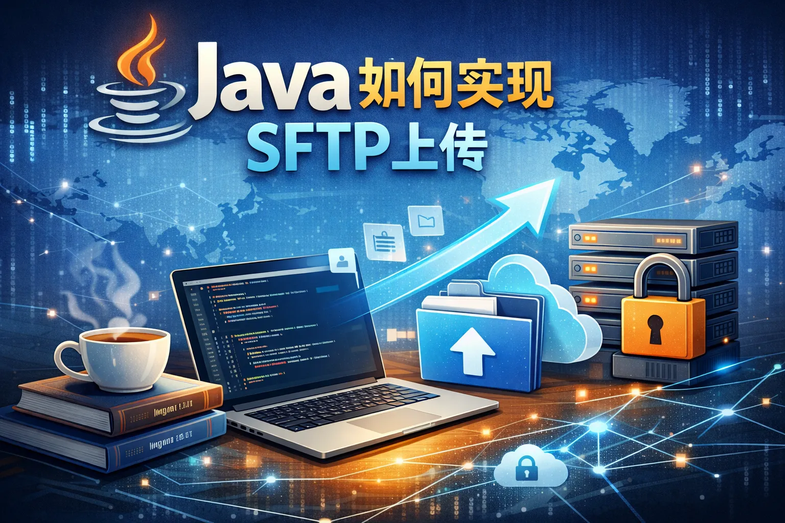 java如何实现sftp上传