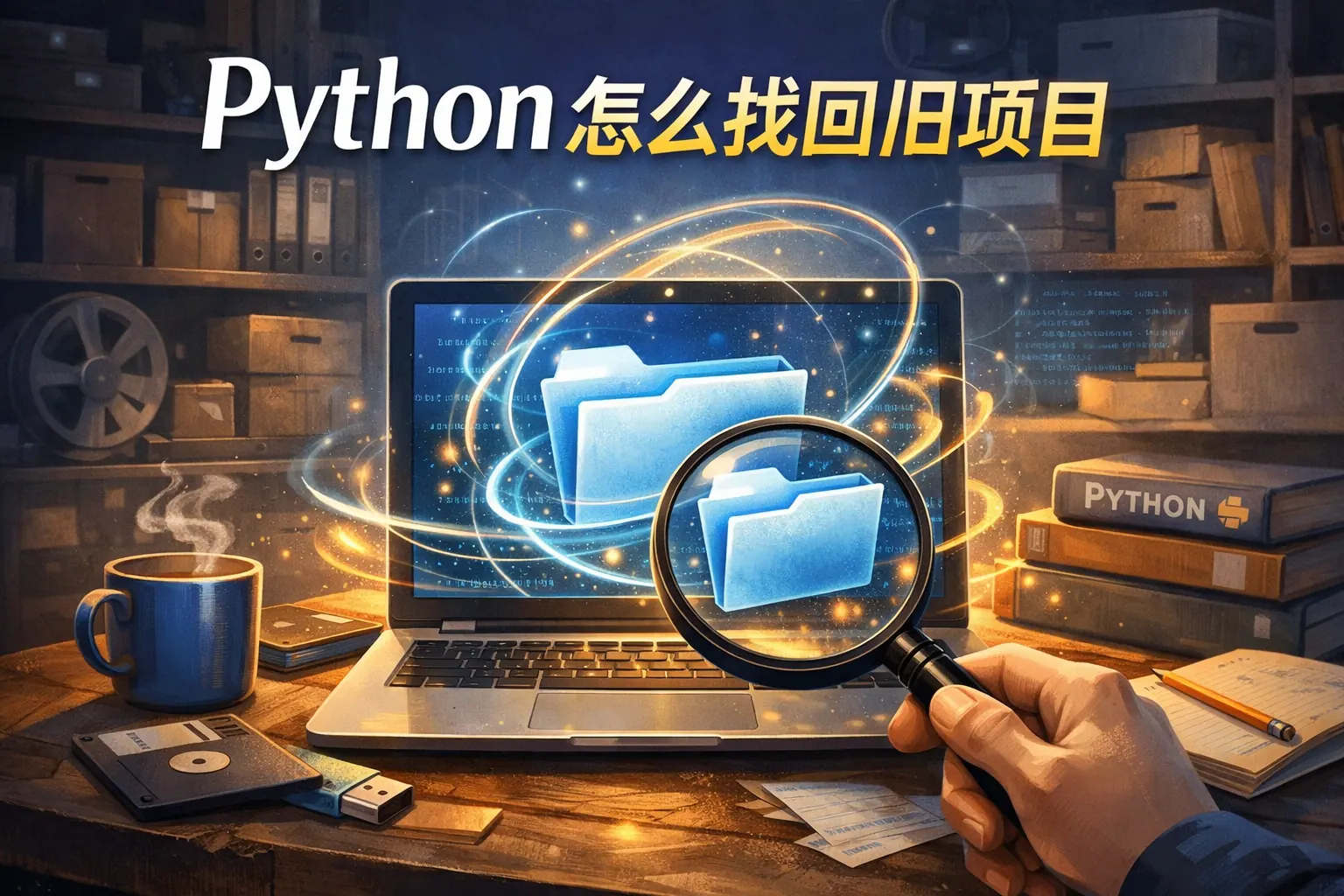 python怎么找回旧项目