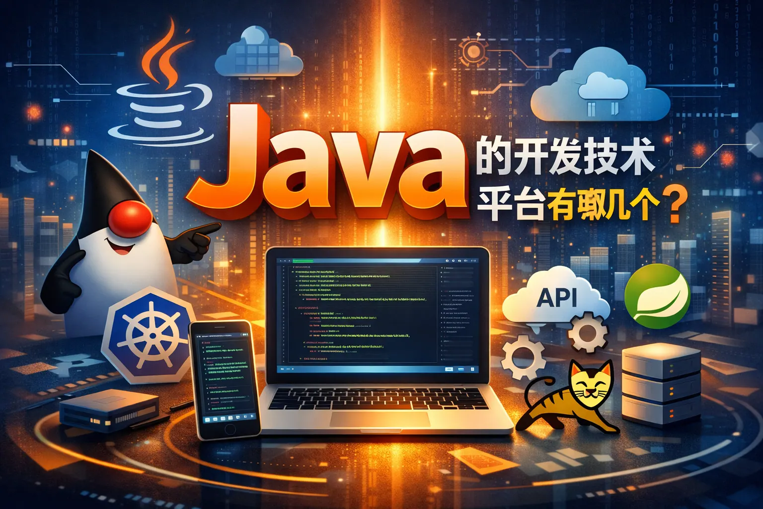 java的开发技术平台有哪几个