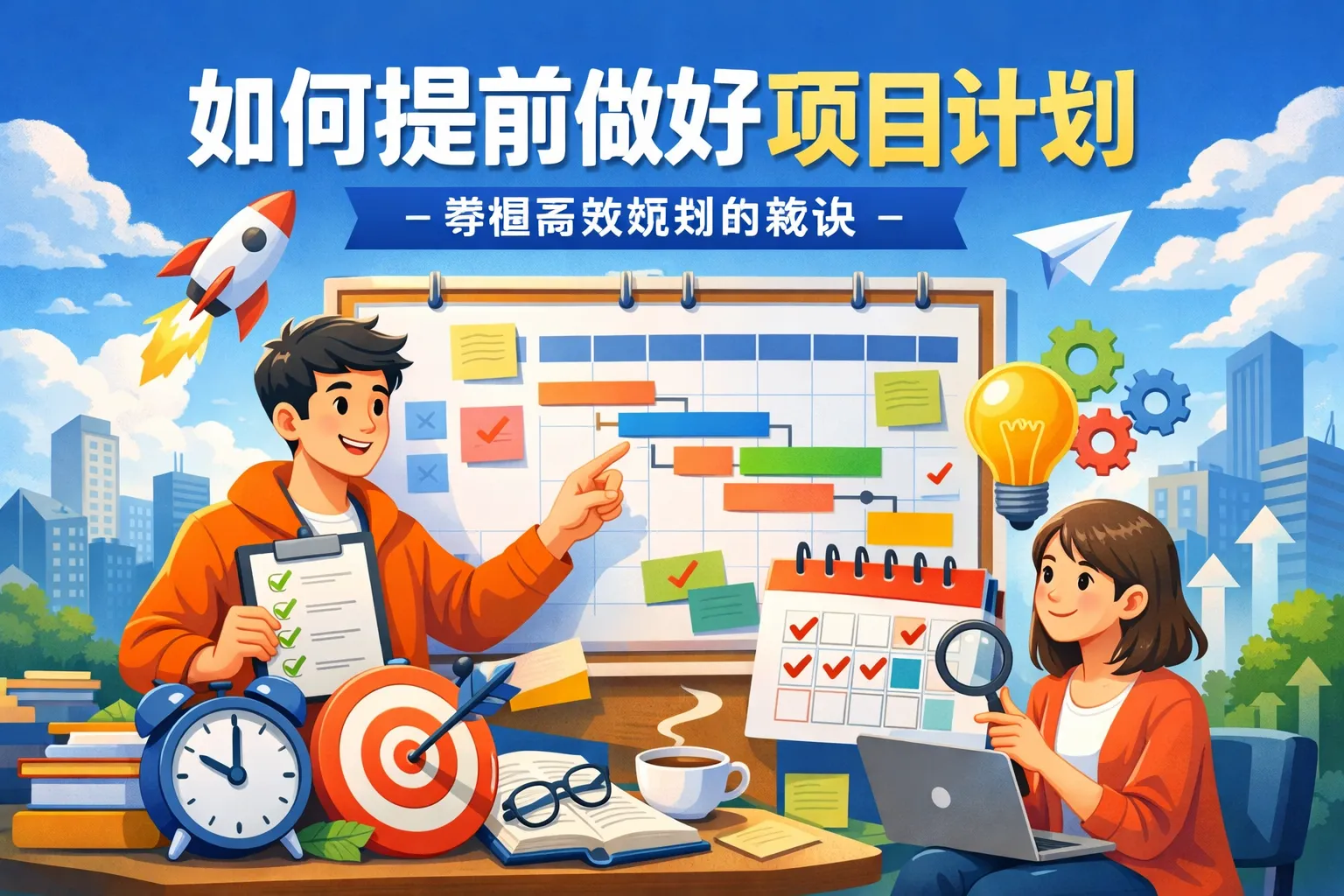 如何提前做好项目计划