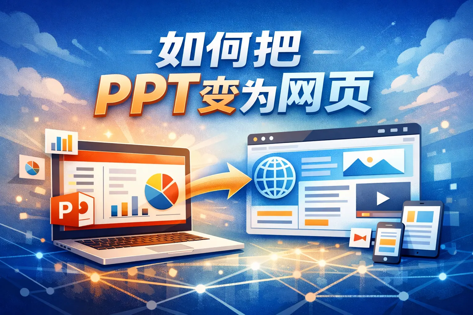 如何把ppt变为网页