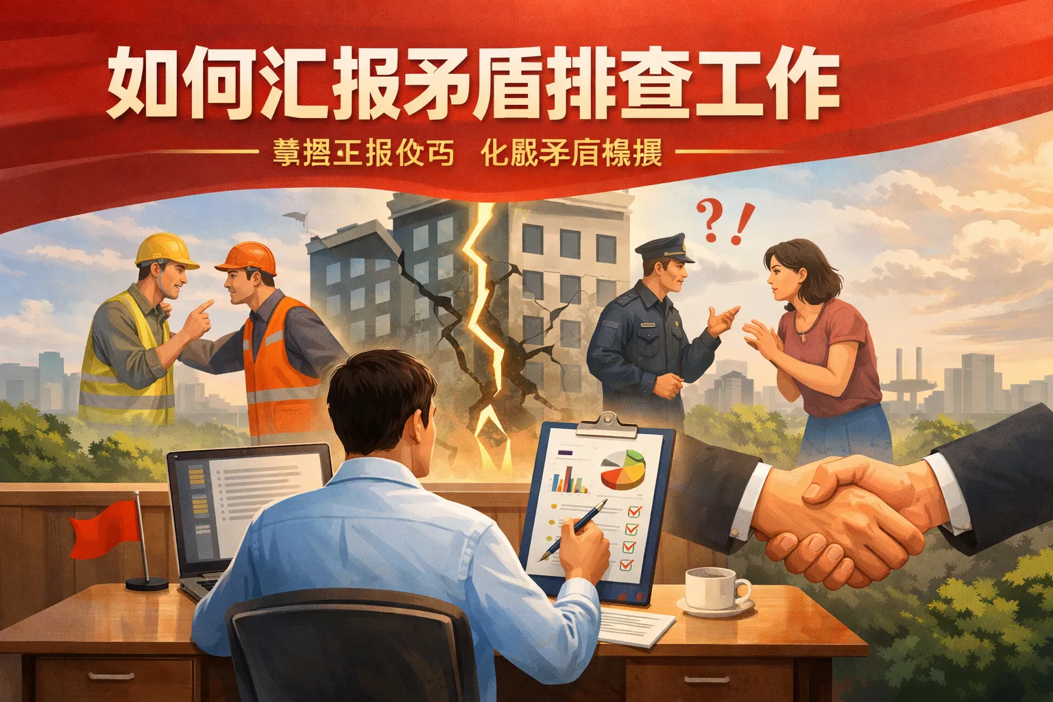 如何汇报矛盾排查工作