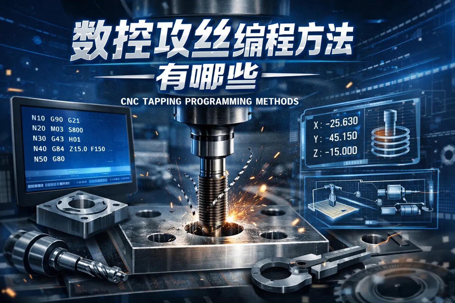 数控攻丝编程方法有哪些