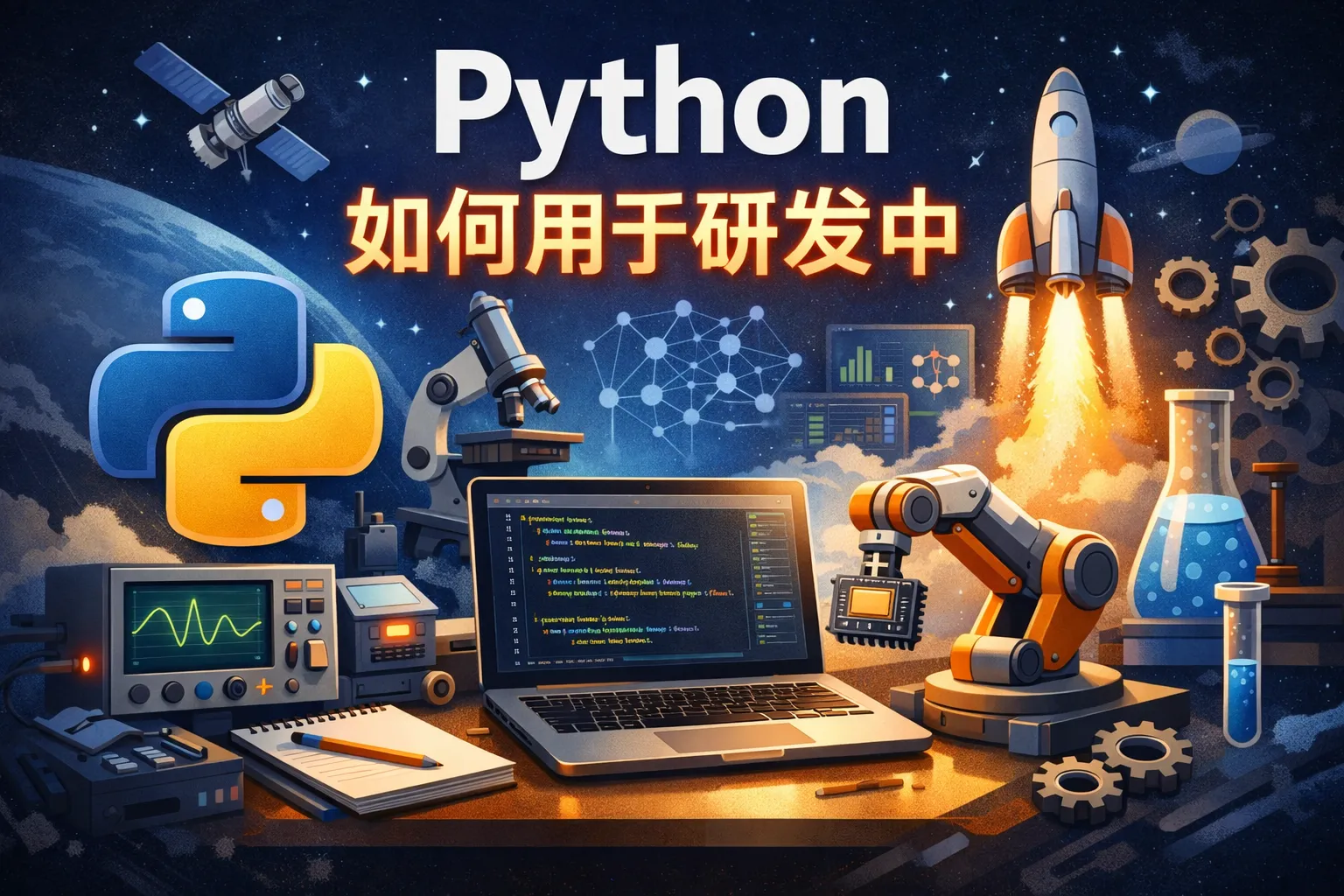 python如何用于研发中