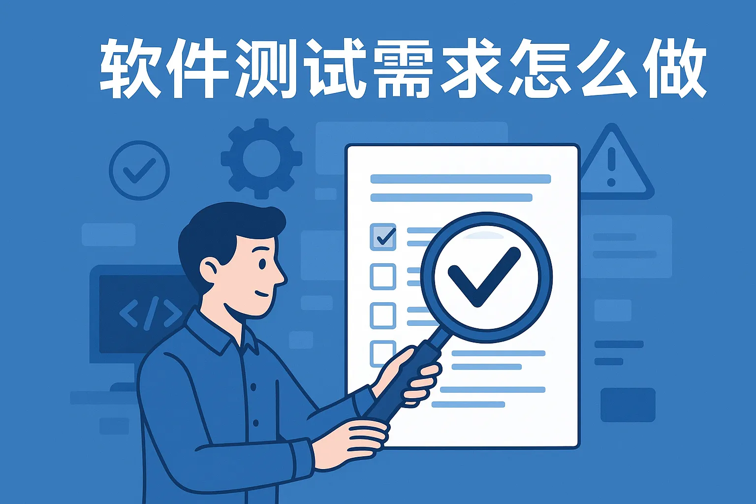 软件测试需求怎么做