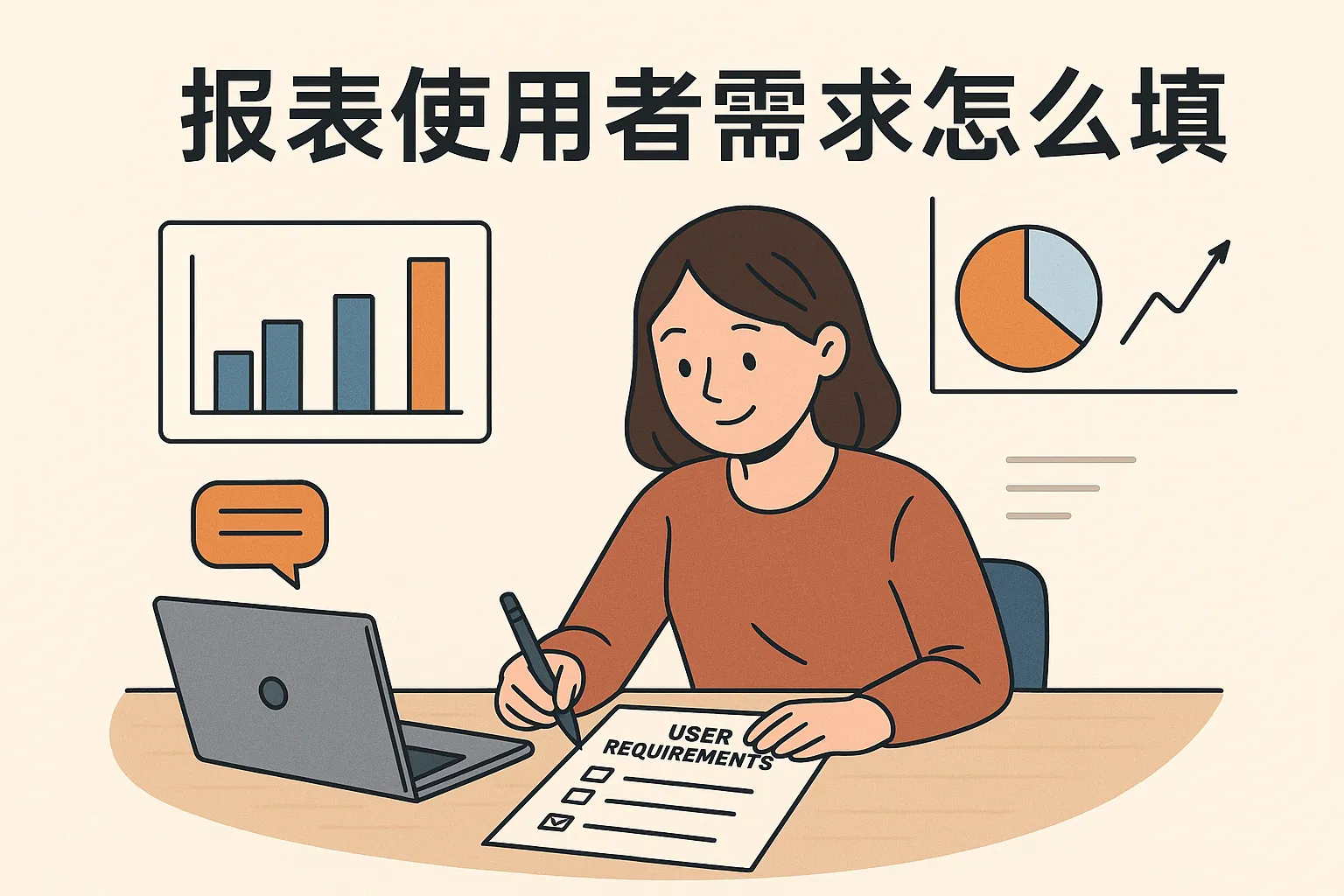 报表使用者需求怎么填