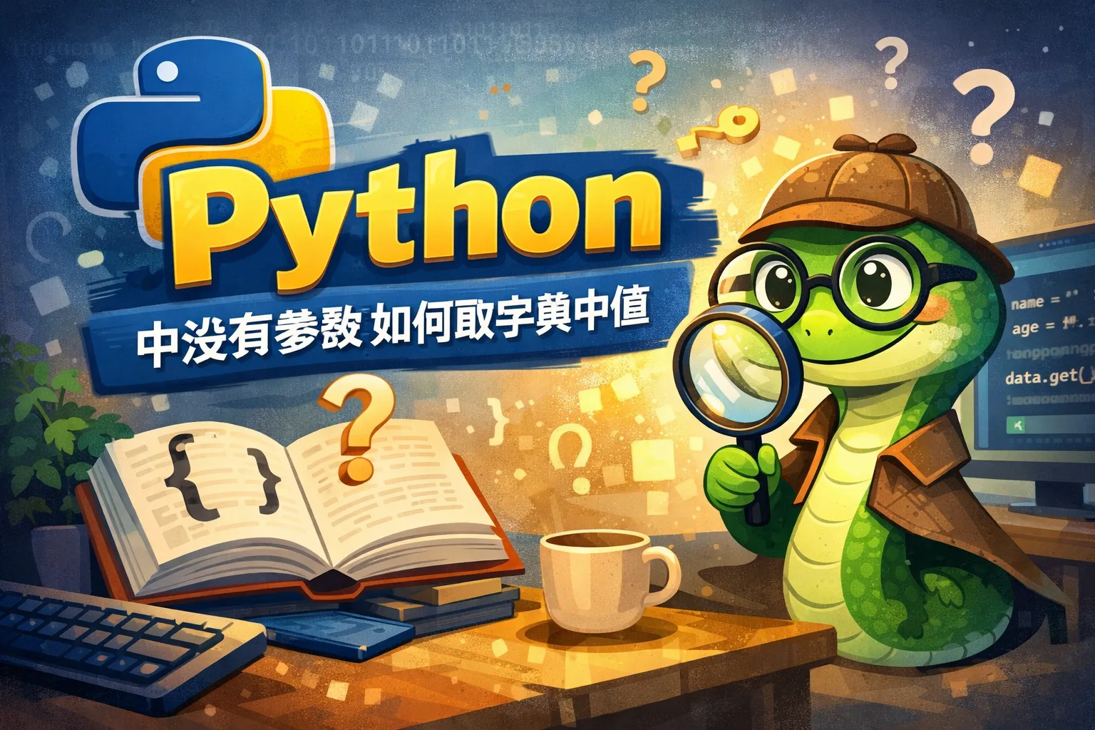 python中没有参数如何取字典中值