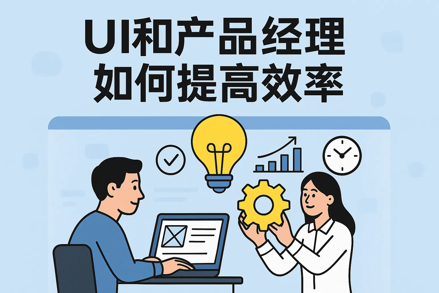 ui和产品经理如何提高效率
