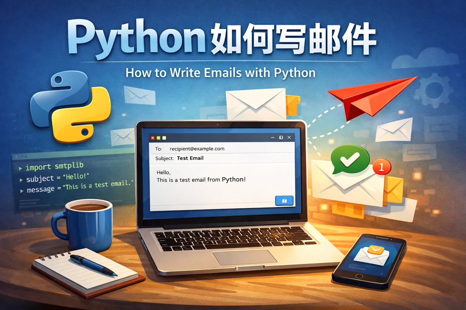 python如何写邮件