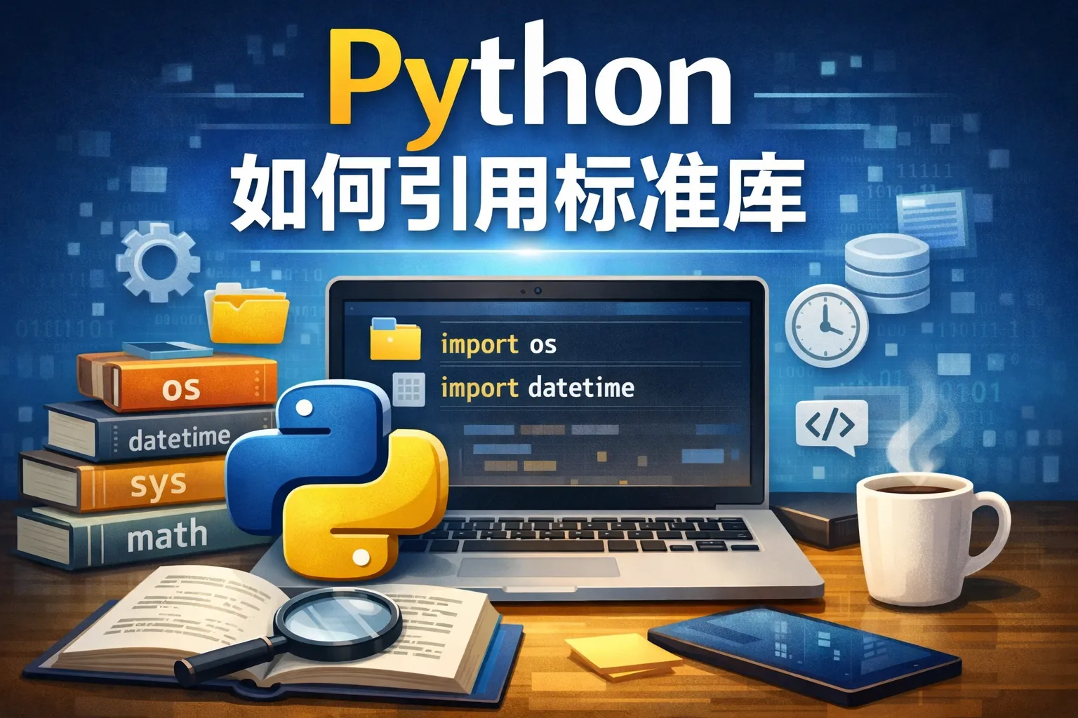 python如何引用标准库