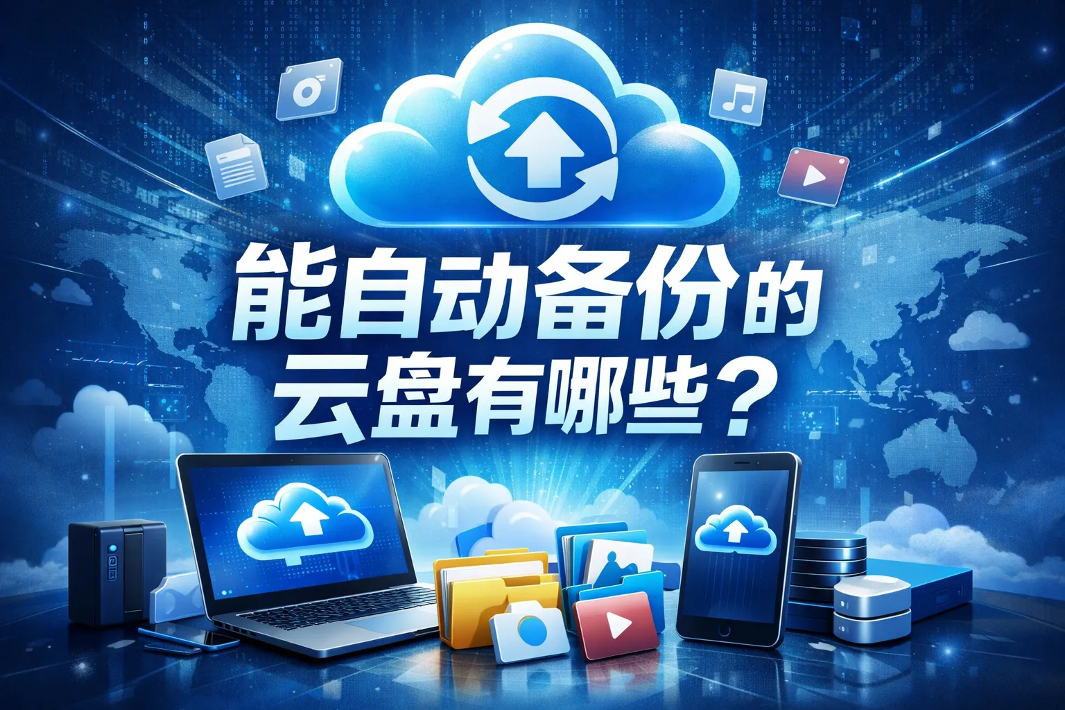 能自动备份的云盘有哪些