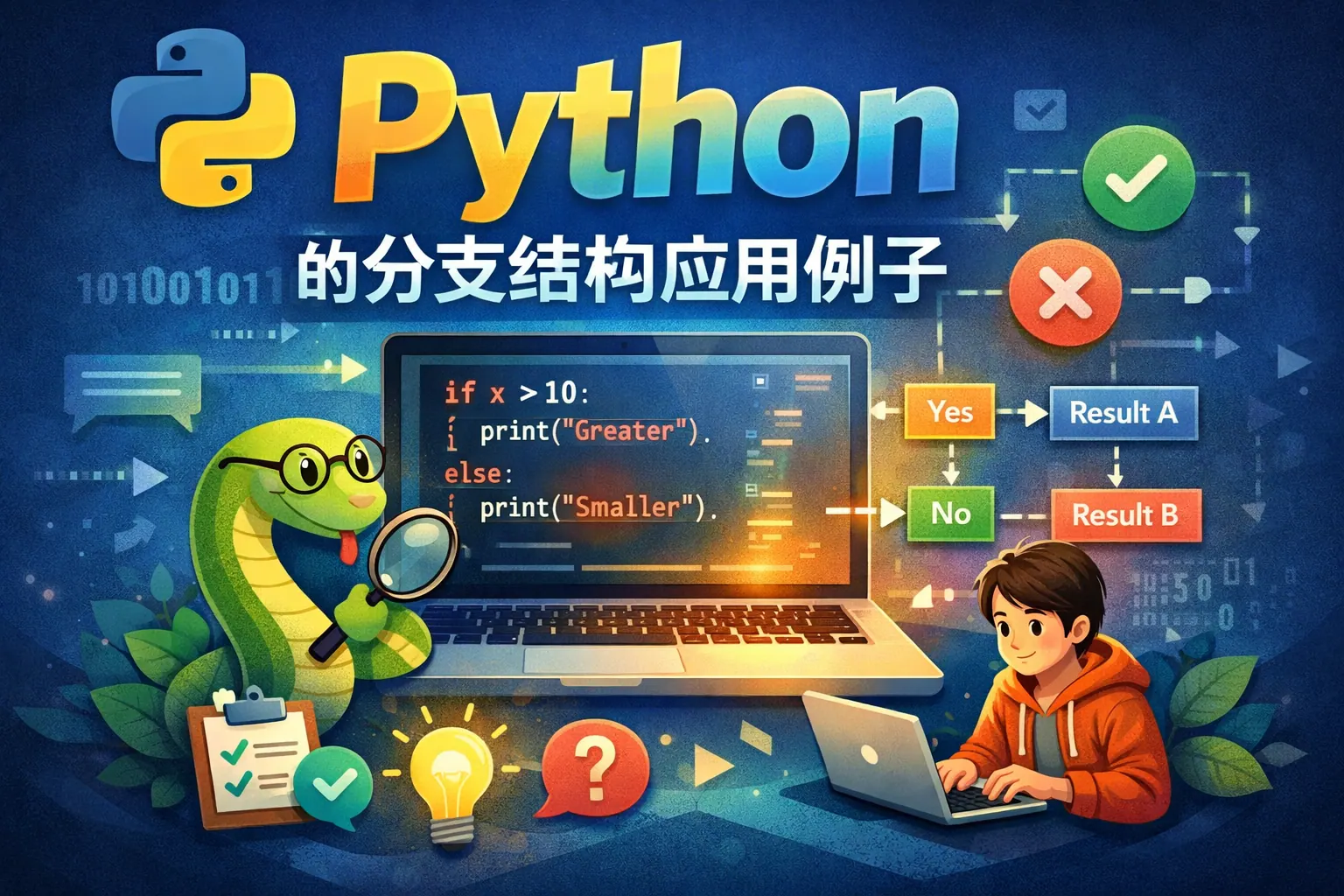 python的分支结构应用例子