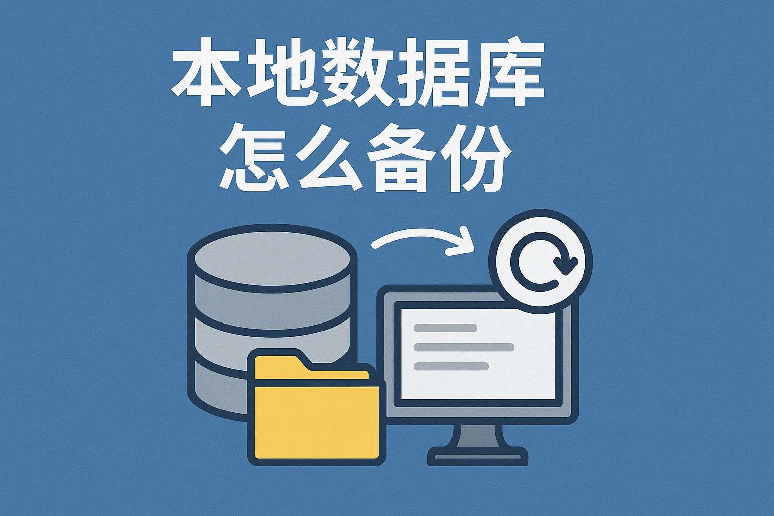本地数据库怎么备份