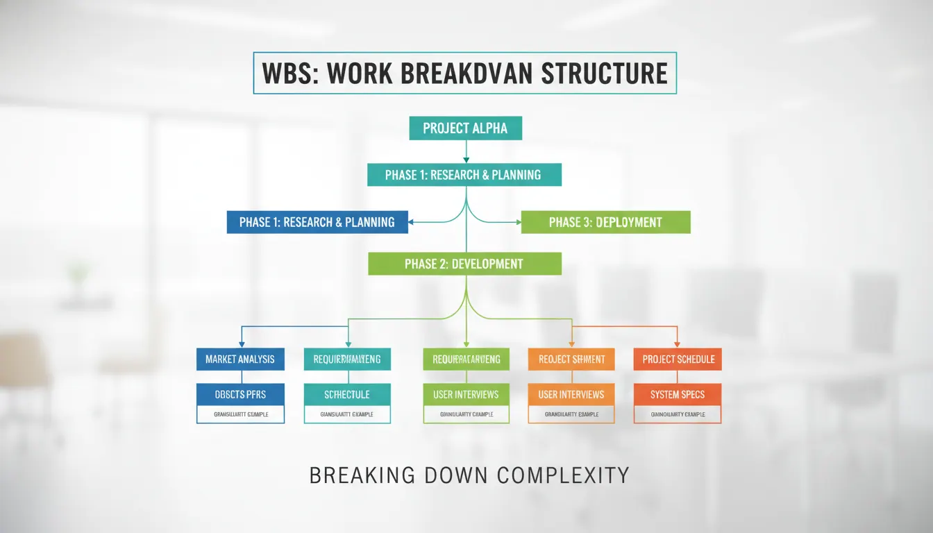 Wbs WBS怎么做?用例子说明拆解颗粒度