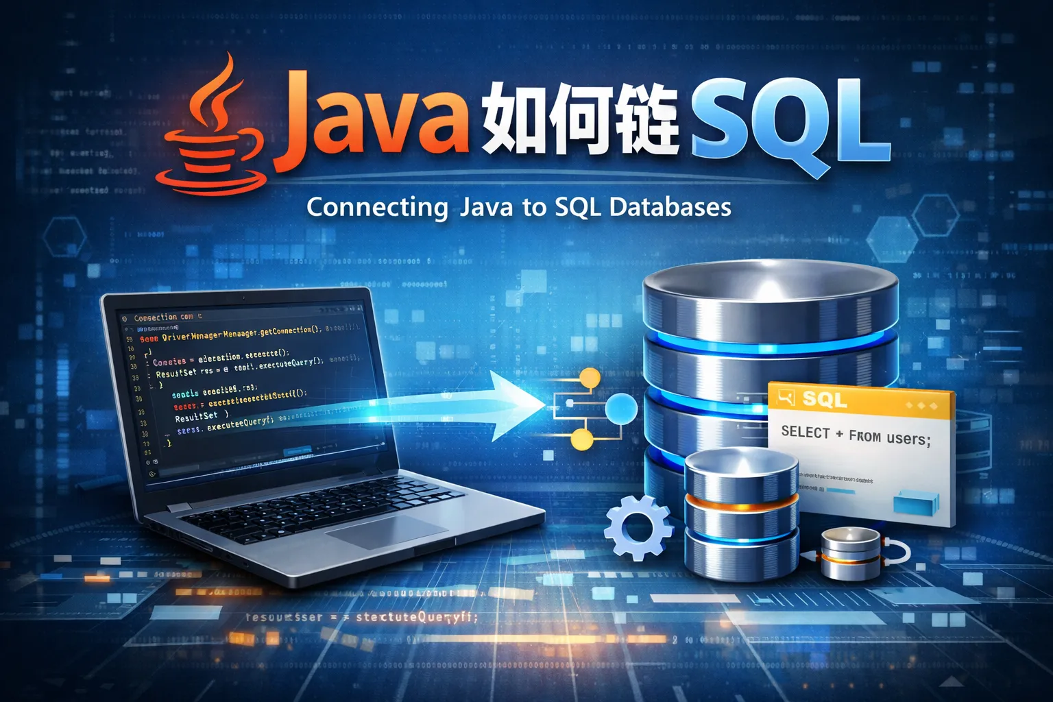 java如何链接sql