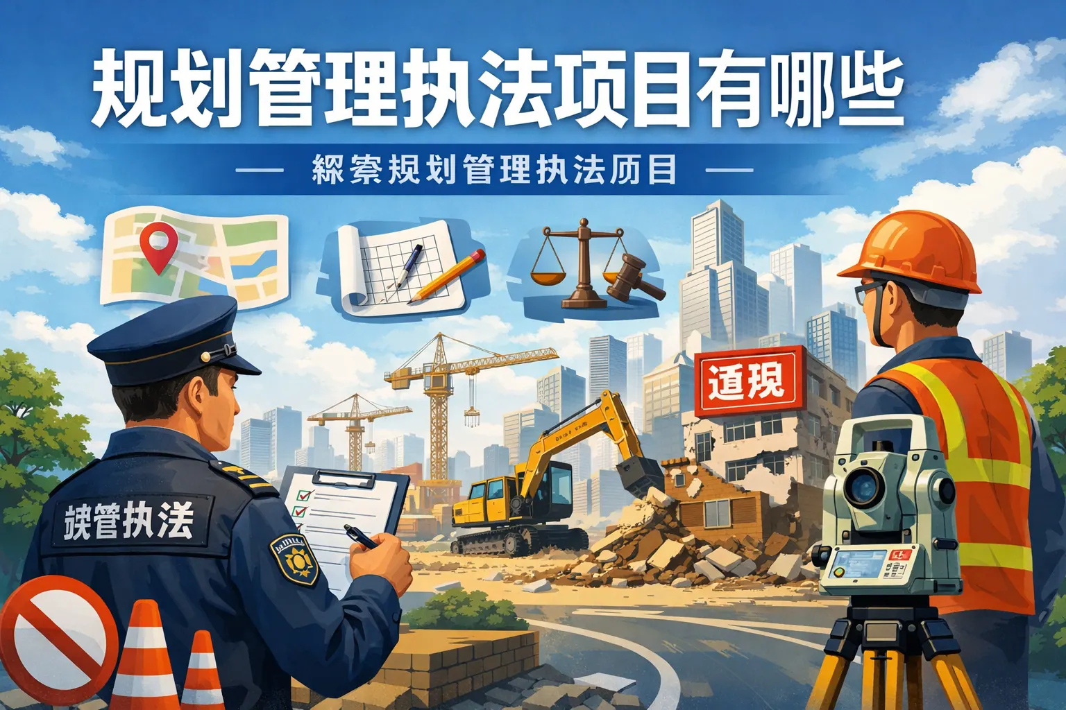 规划管理执法项目有哪些