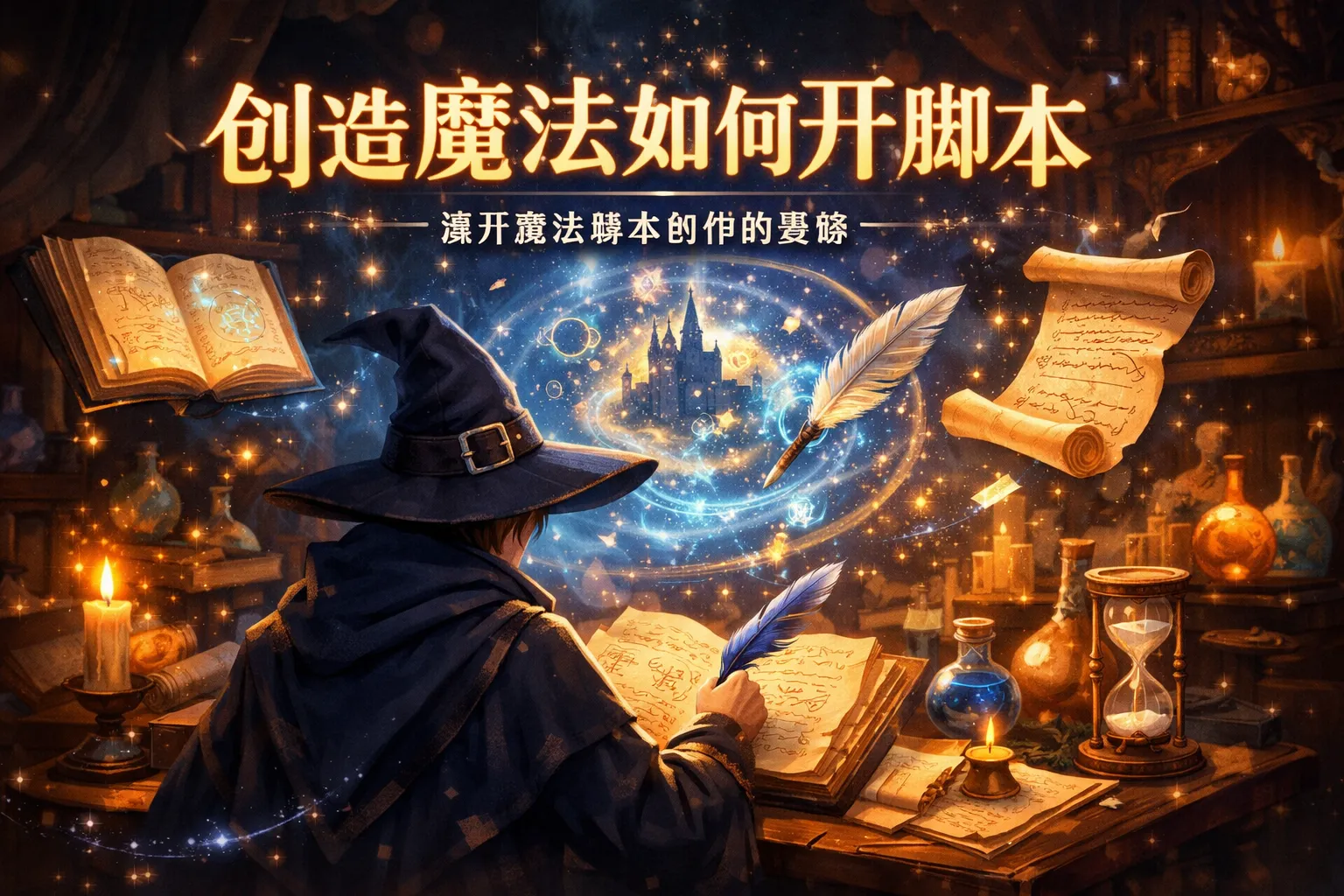 创造魔法如何开脚本