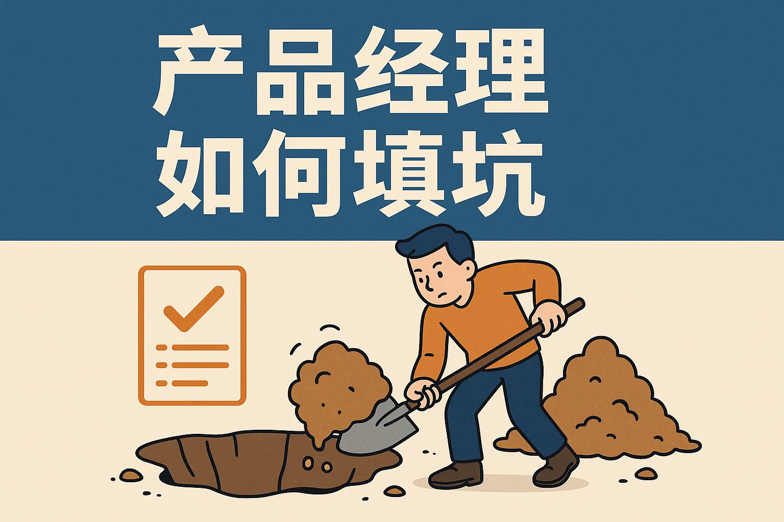 产品经理如何填坑