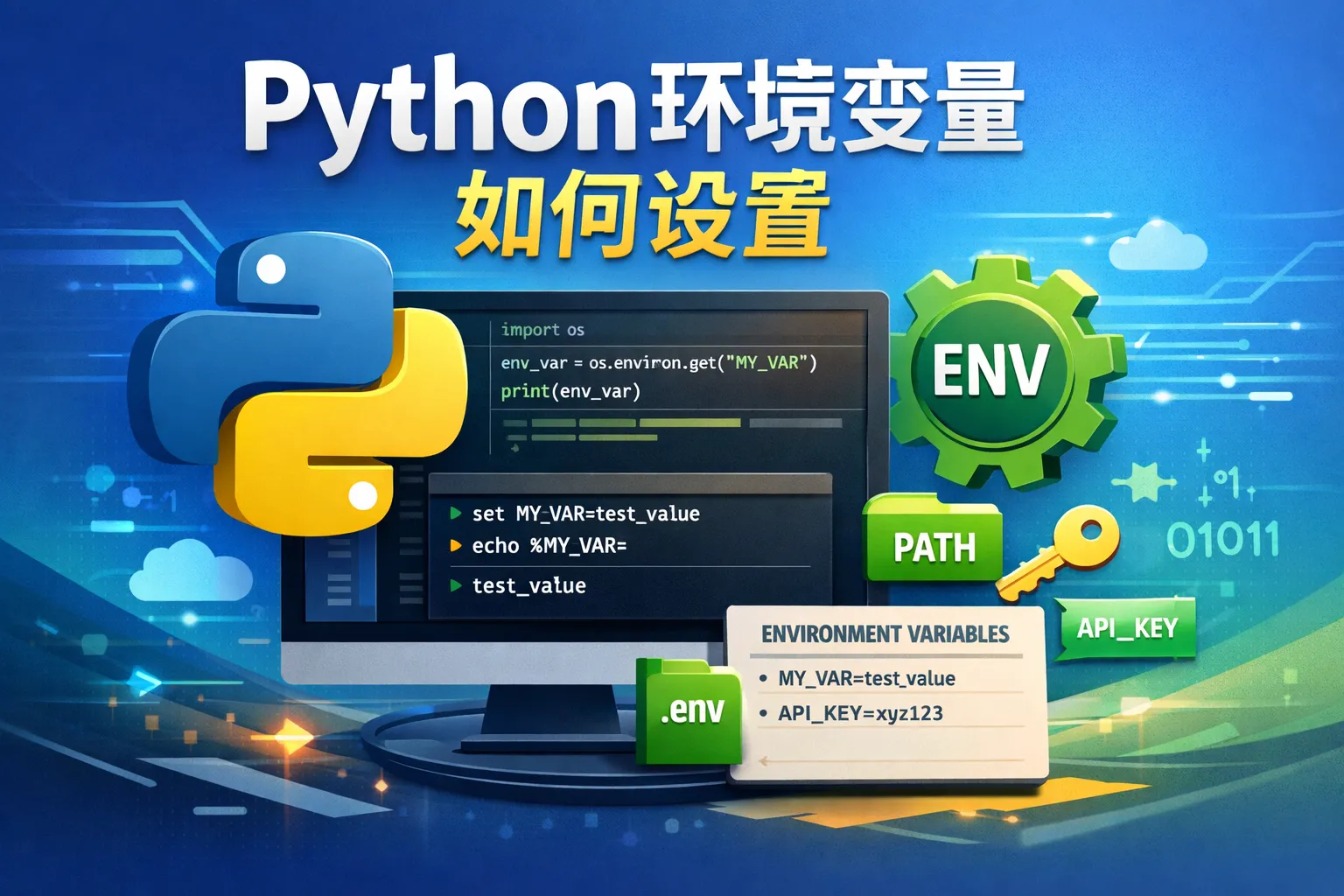 python环境变量如何设置