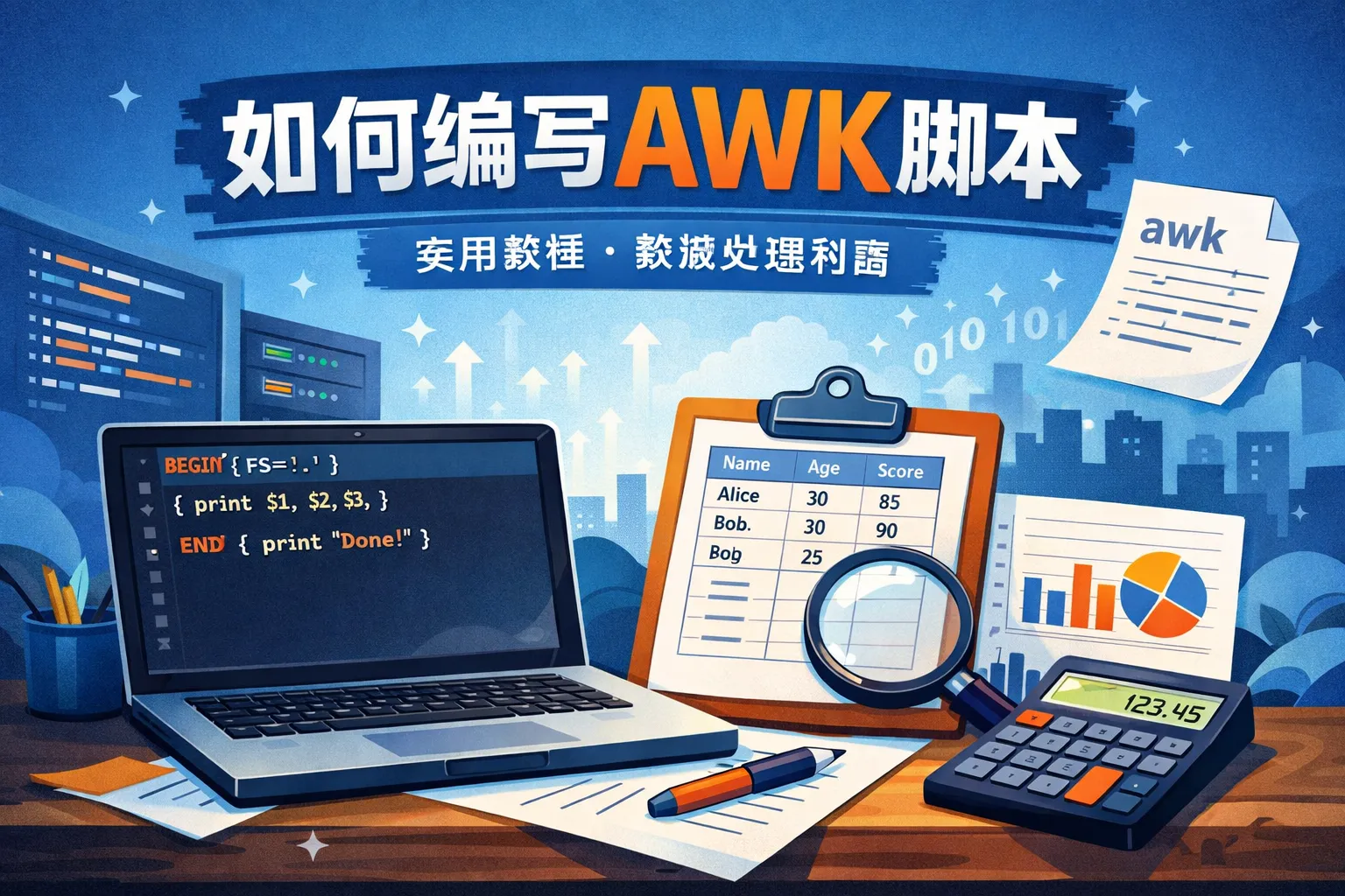 如何编写awk脚本