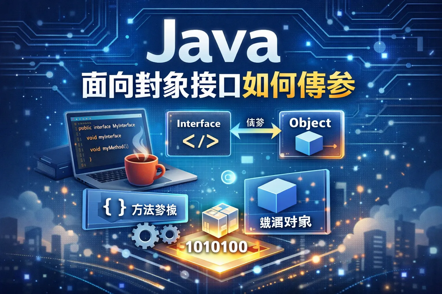 java面向對象接口如何傳參