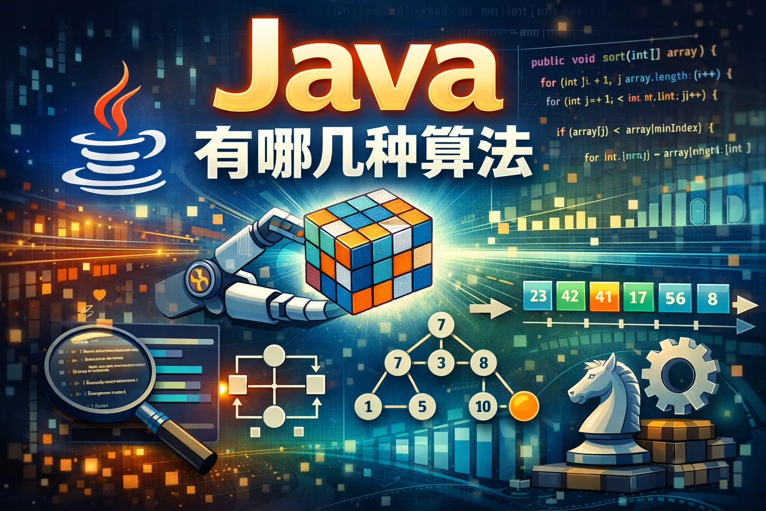 java有哪几种算法