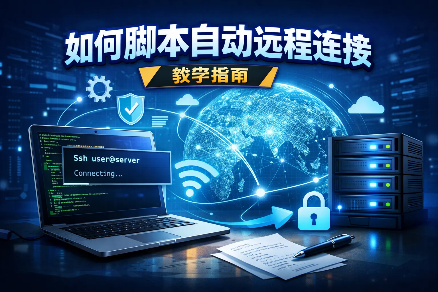 如何脚本自动远程连接