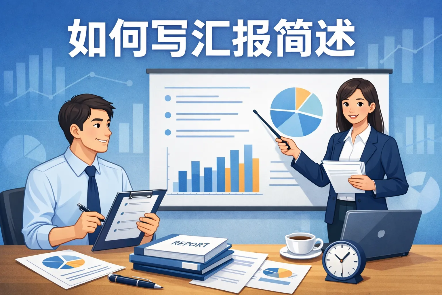 如何写汇报简述