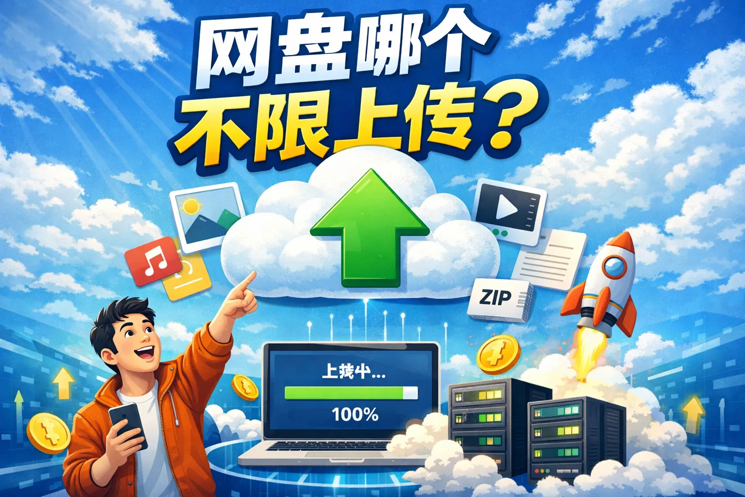 网盘哪个不限上传