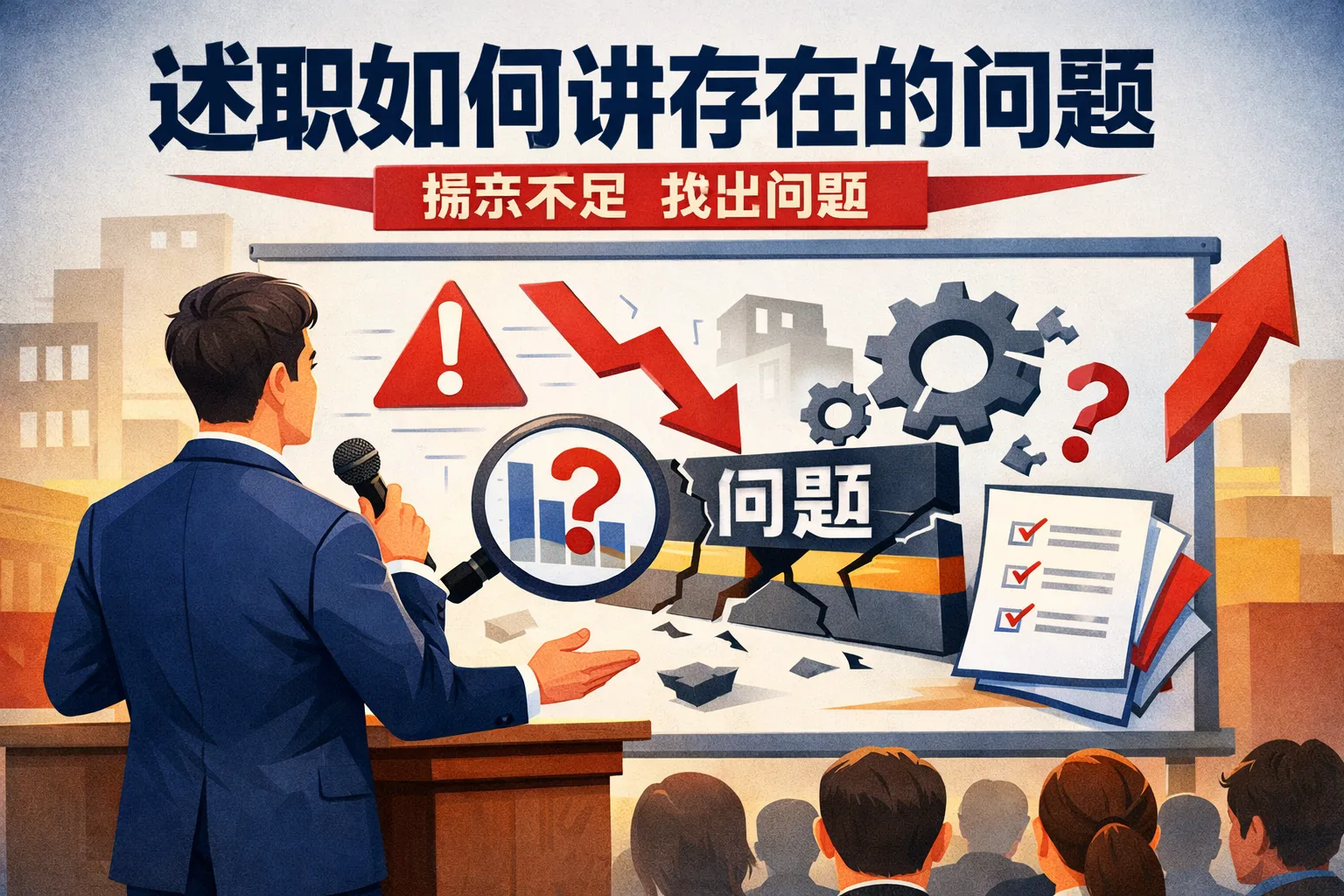 述职如何讲存在的问题