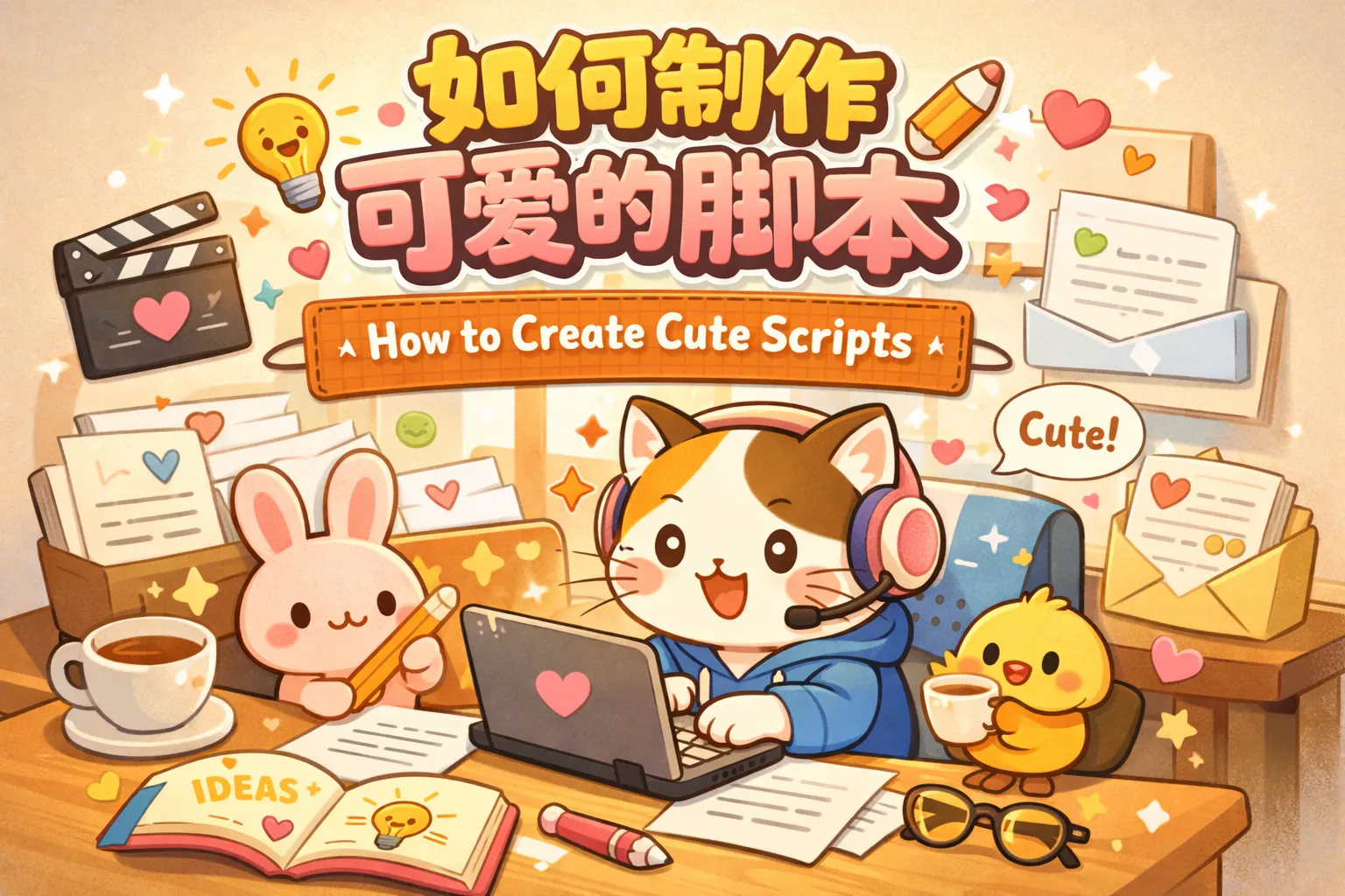 如何制作可爱的脚本