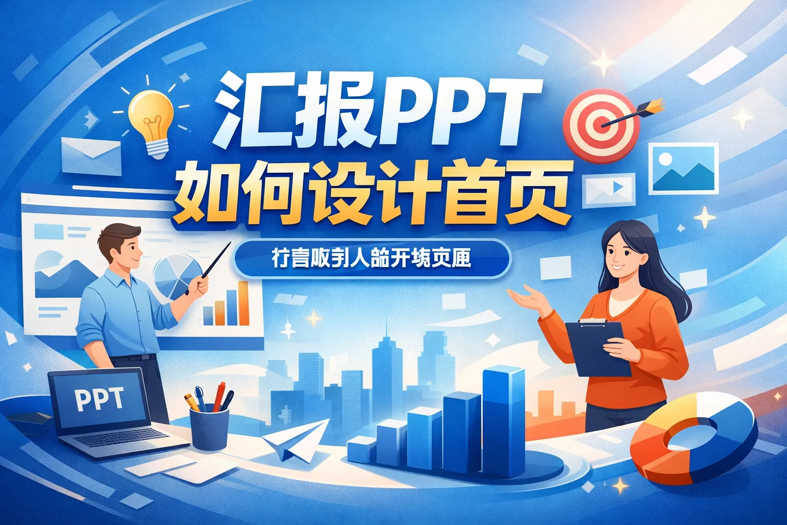 汇报ppt如何设计首页