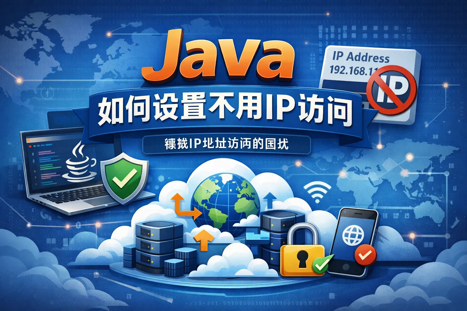 java如何设置不用ip访问