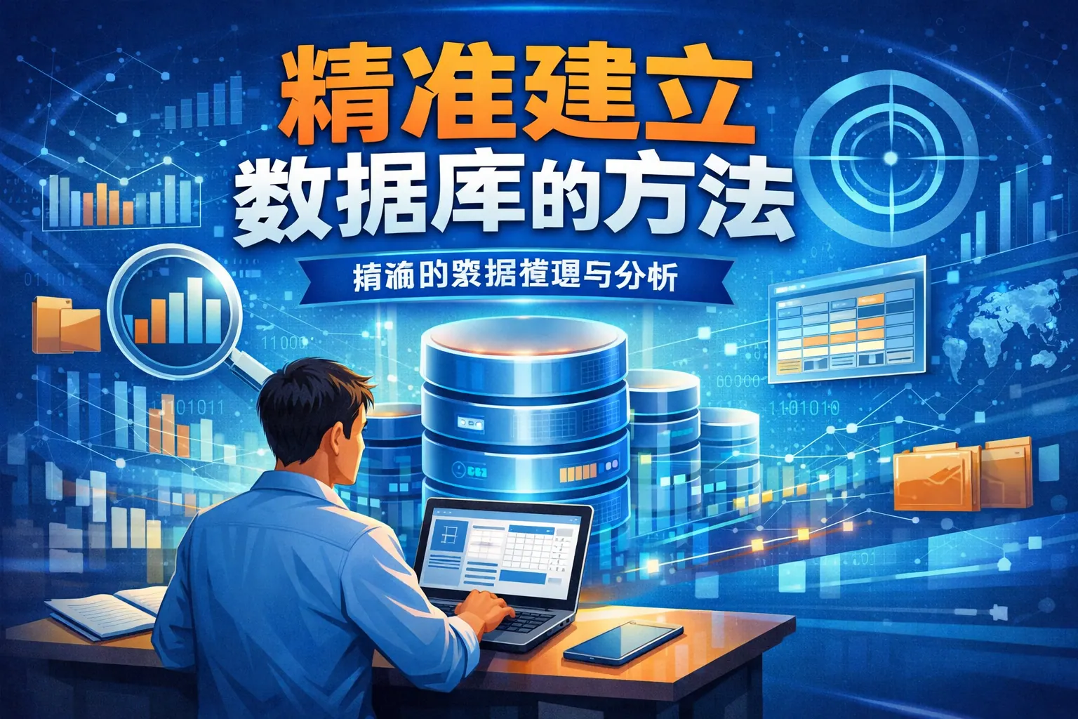 精准建立数据库的方法是