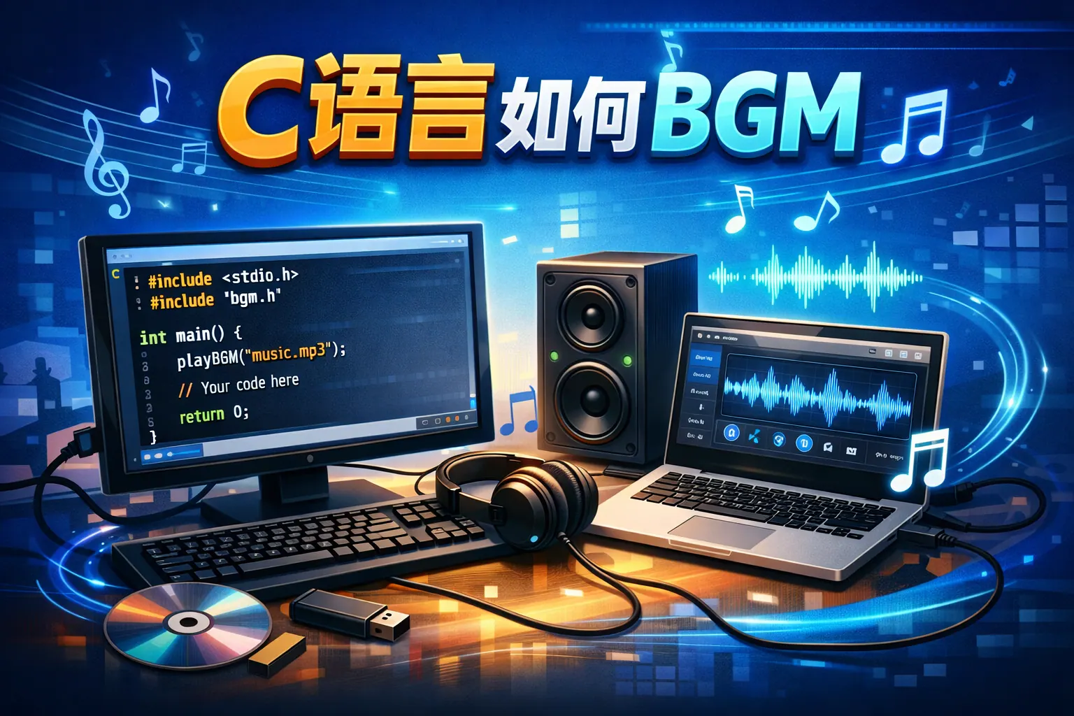 c语言如何加bgm
