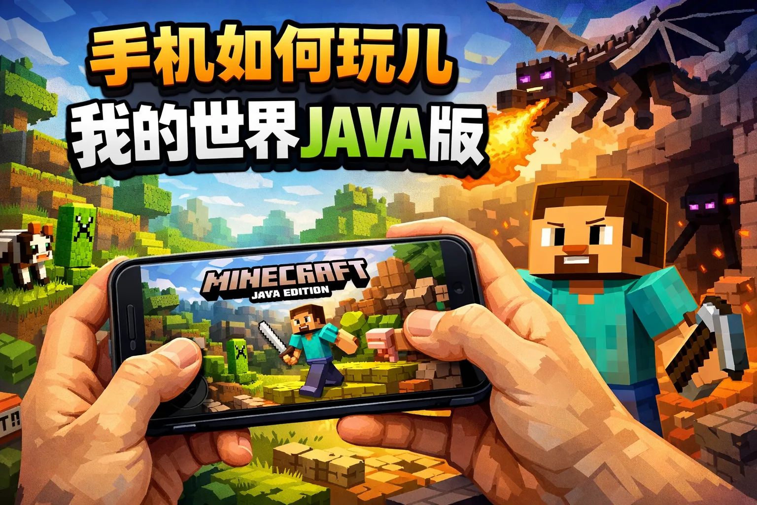 手机如何玩儿我的世界java版