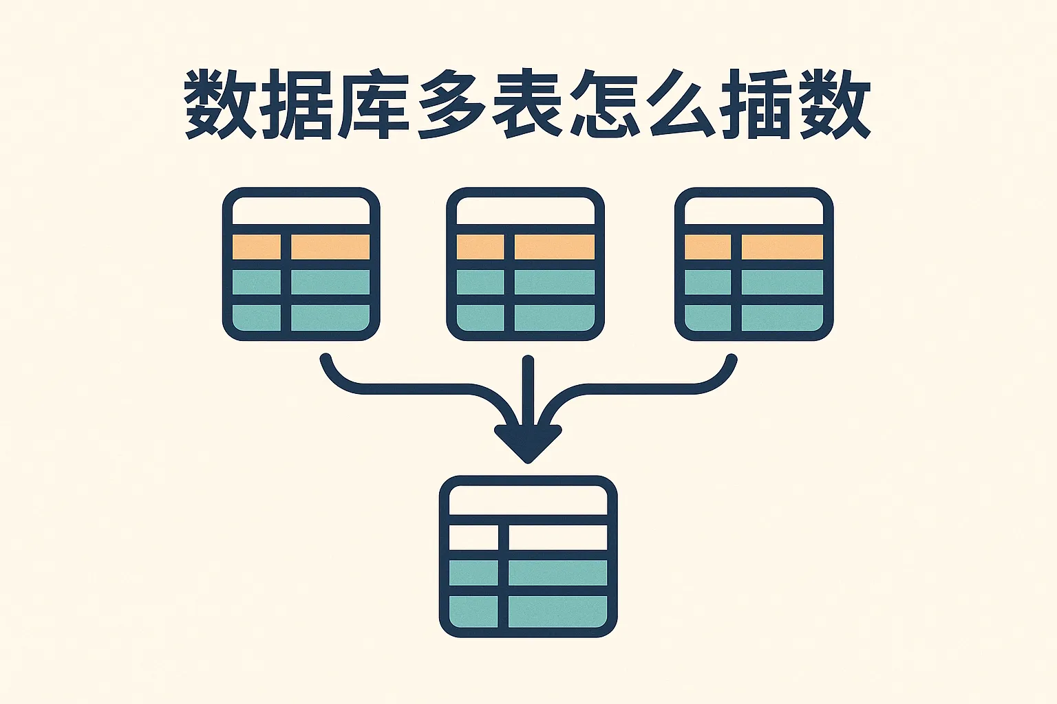 数据库多表怎么插数