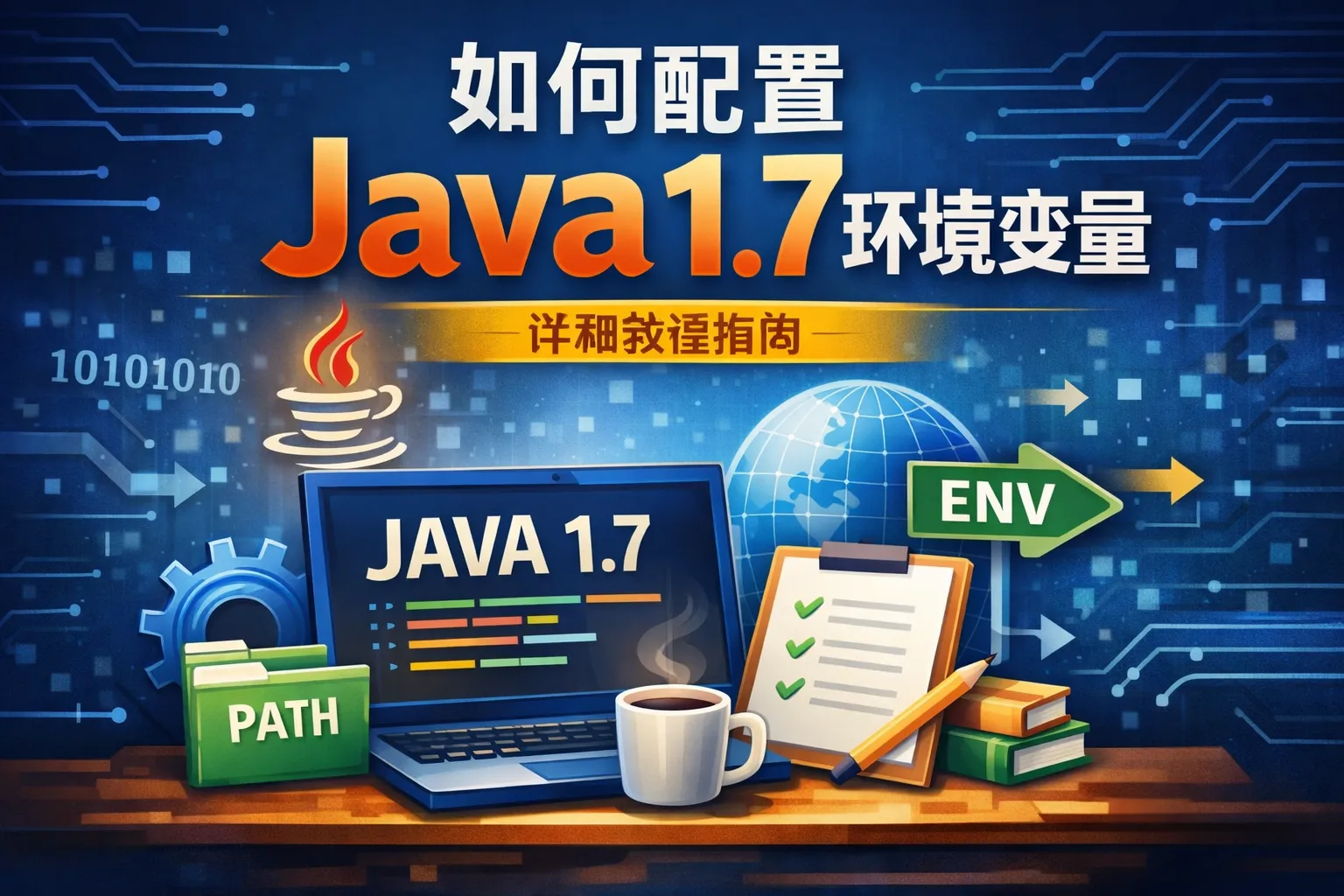 如何配置java1.7环境变量